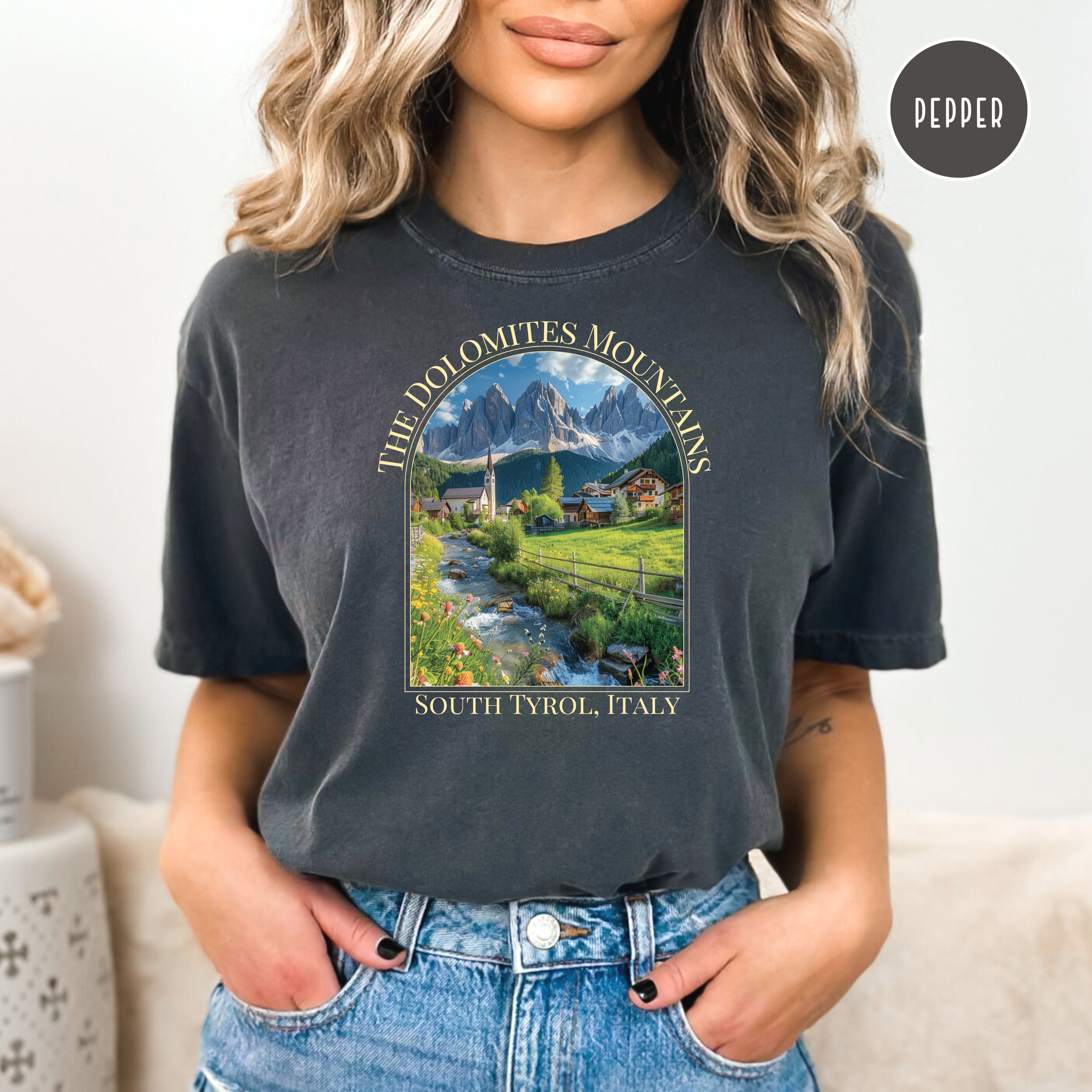 South Tyrol Italy Dolomites Mountains Comfort Colors® Tee