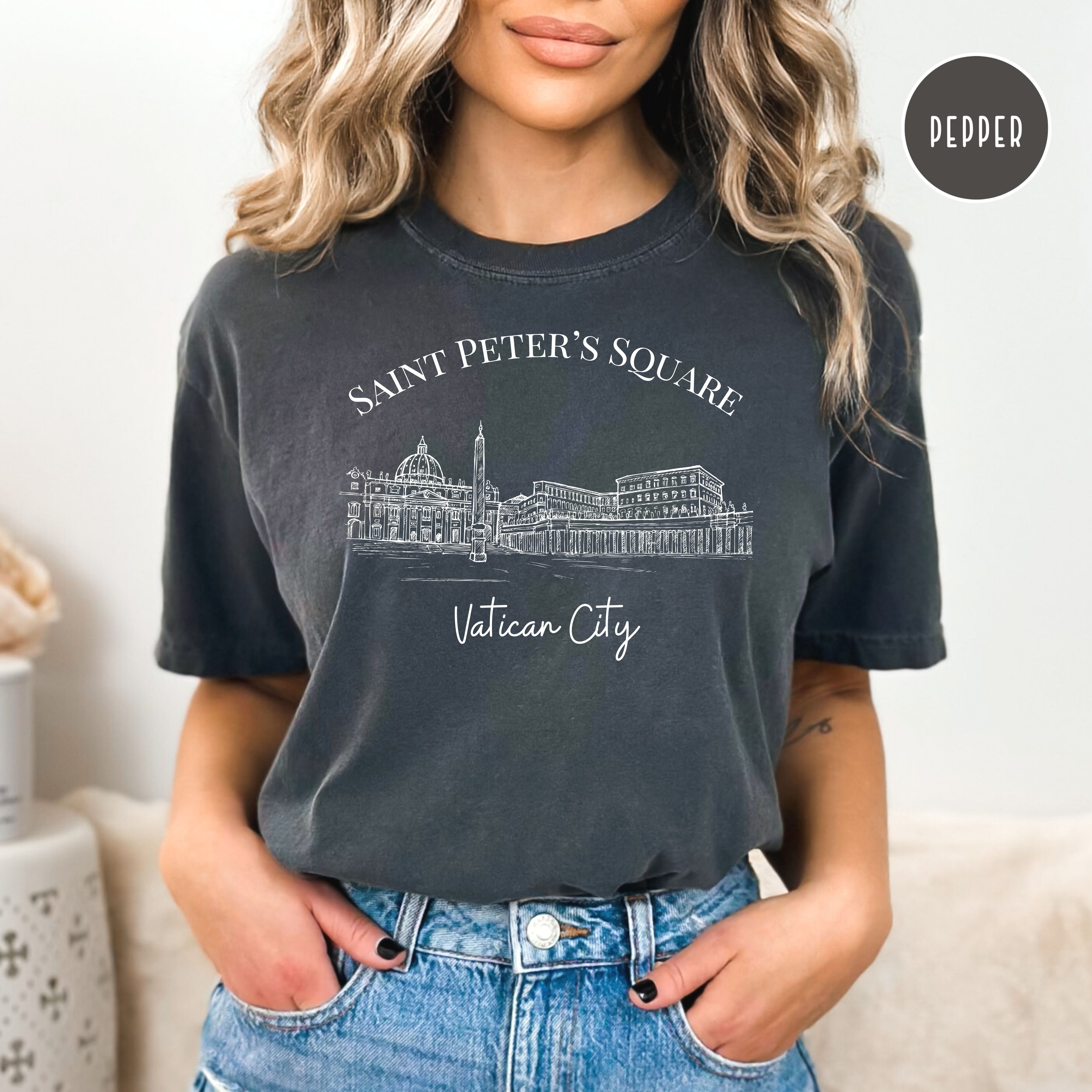 Saint Peter's Square Comfort Colors® Tee