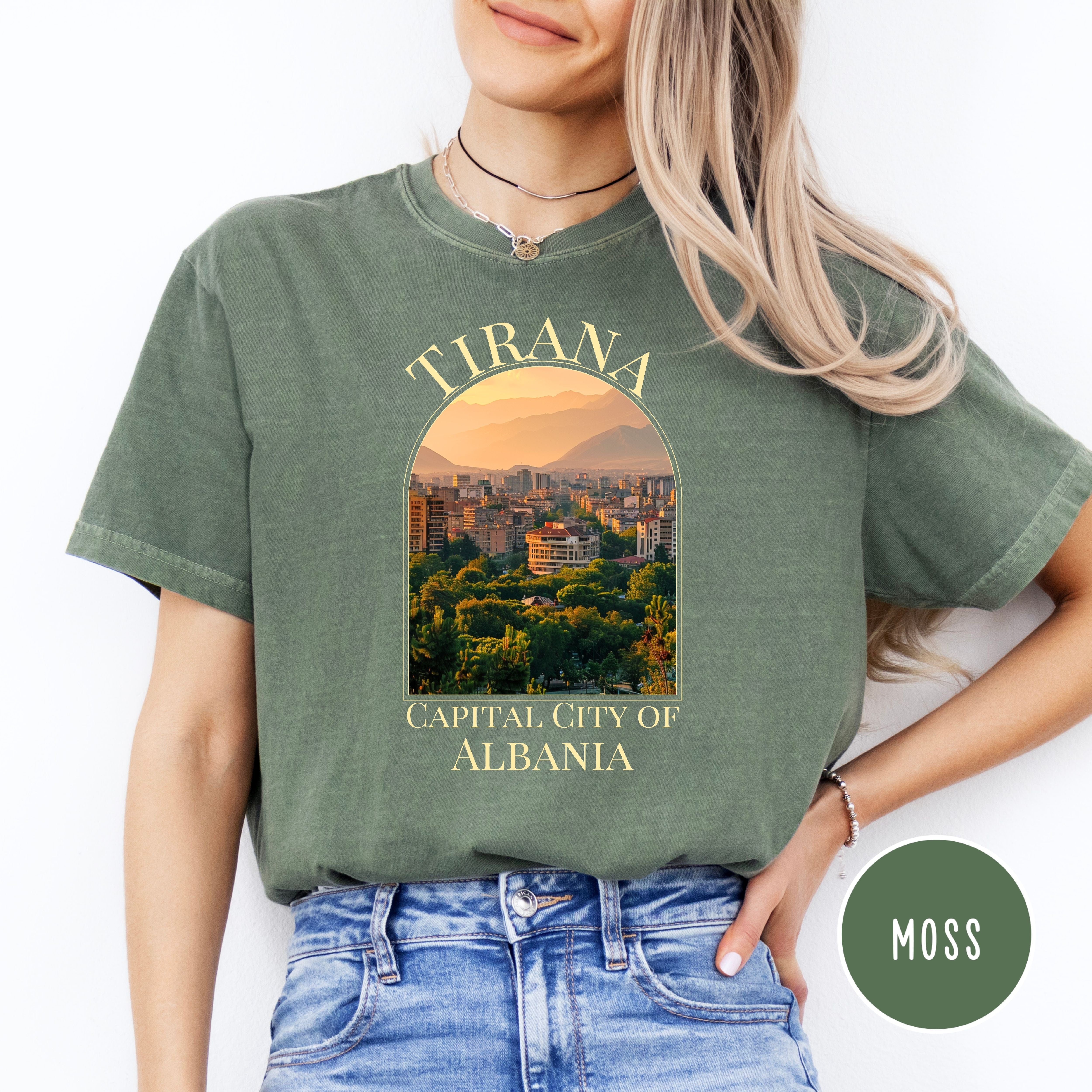 Tirana Albania Comfort Colors® Tee