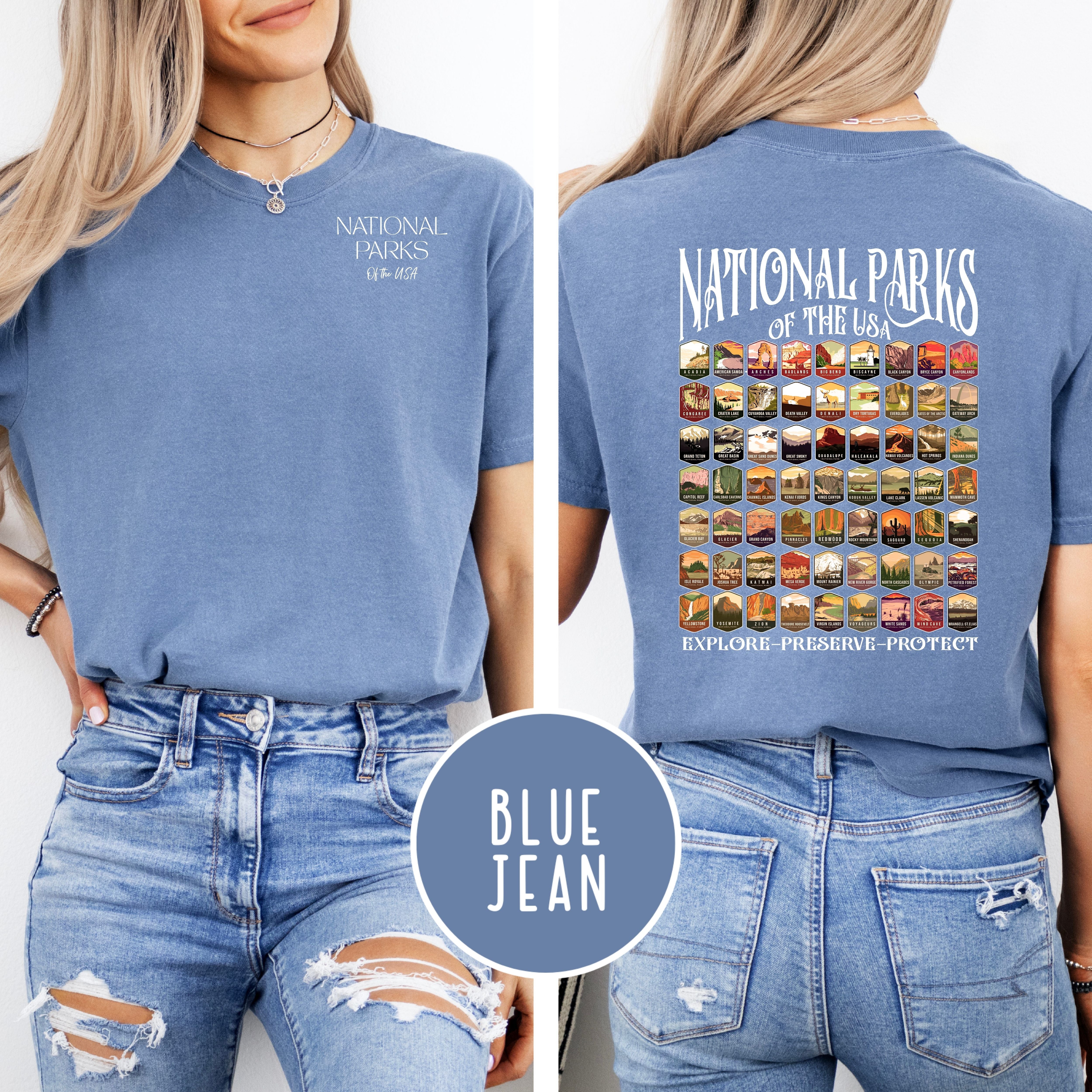 National Parks of USA Comfort Colors® Tee