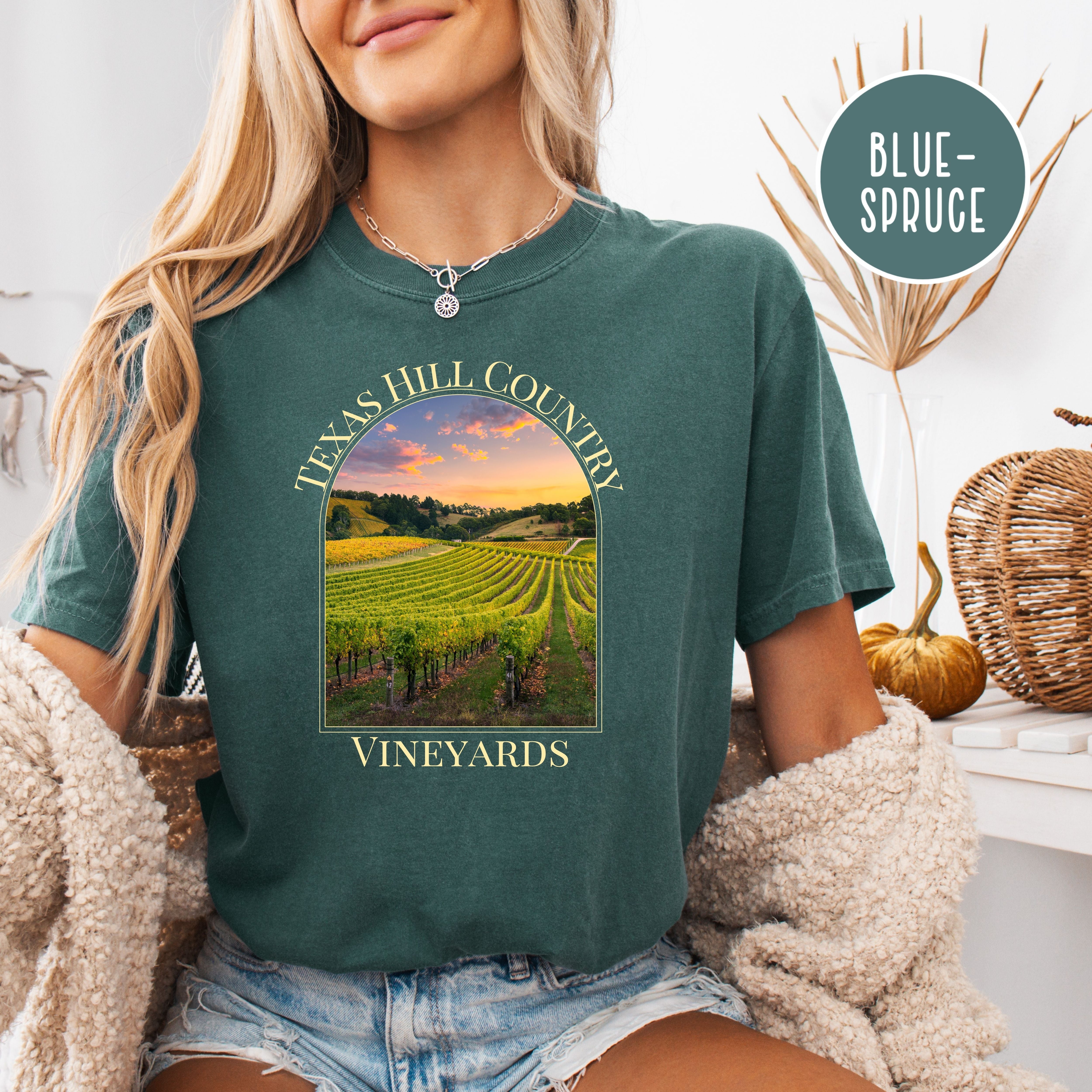 Texas Hill Country Vineyards Comfort Colors® Tee
