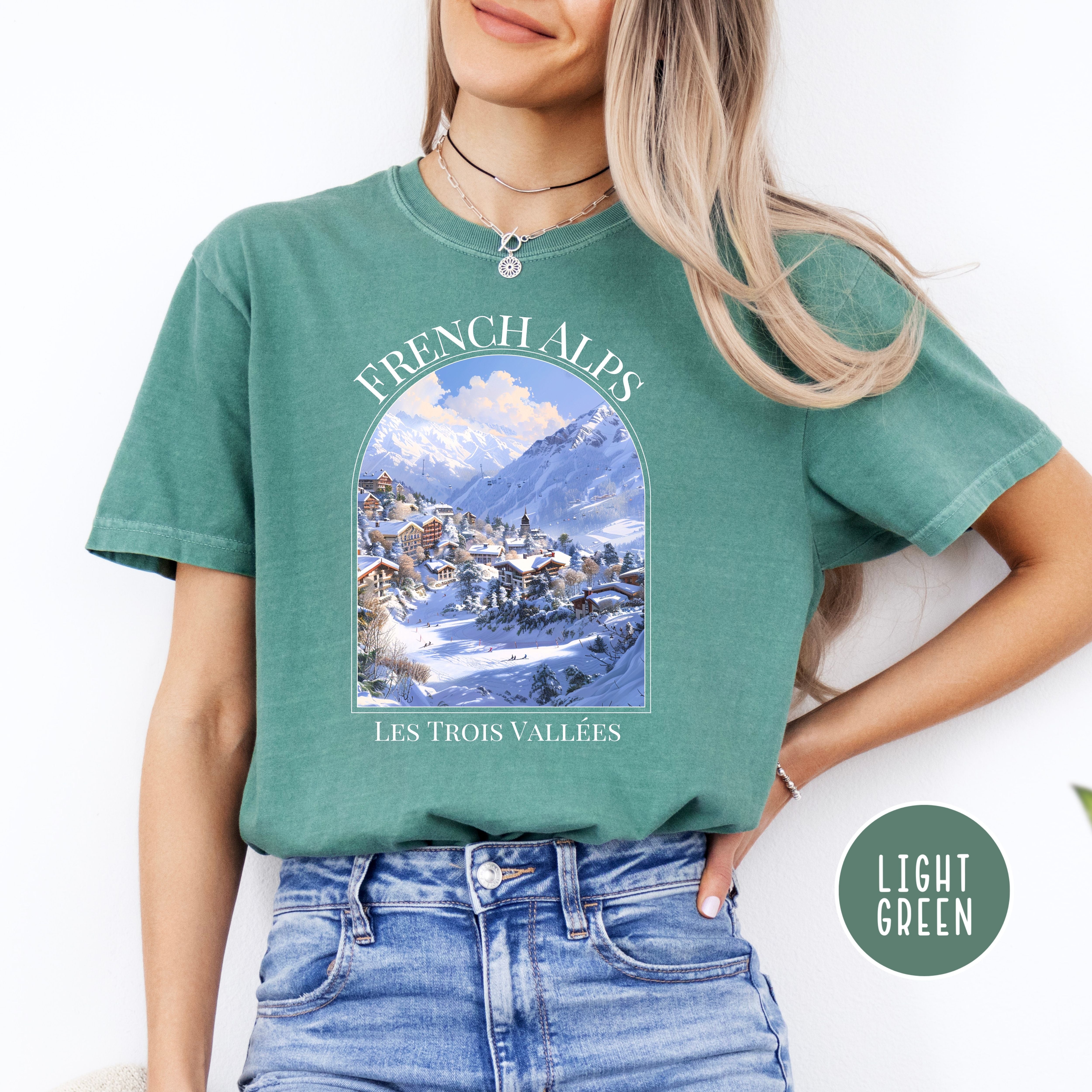 French Alps Vacation Comfort Colors® Tee