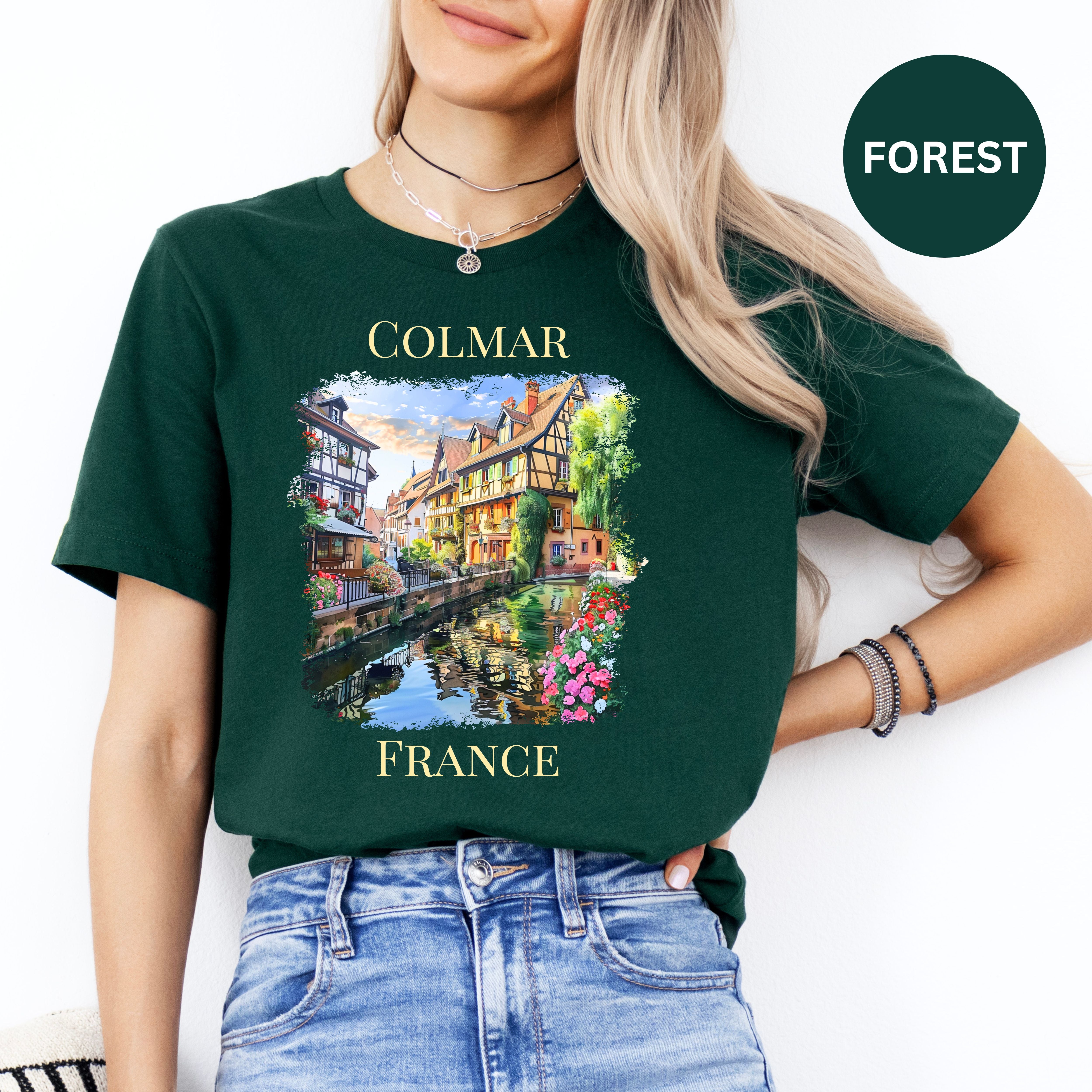Colmar France Bella Canvas Vacation Gift Shirt