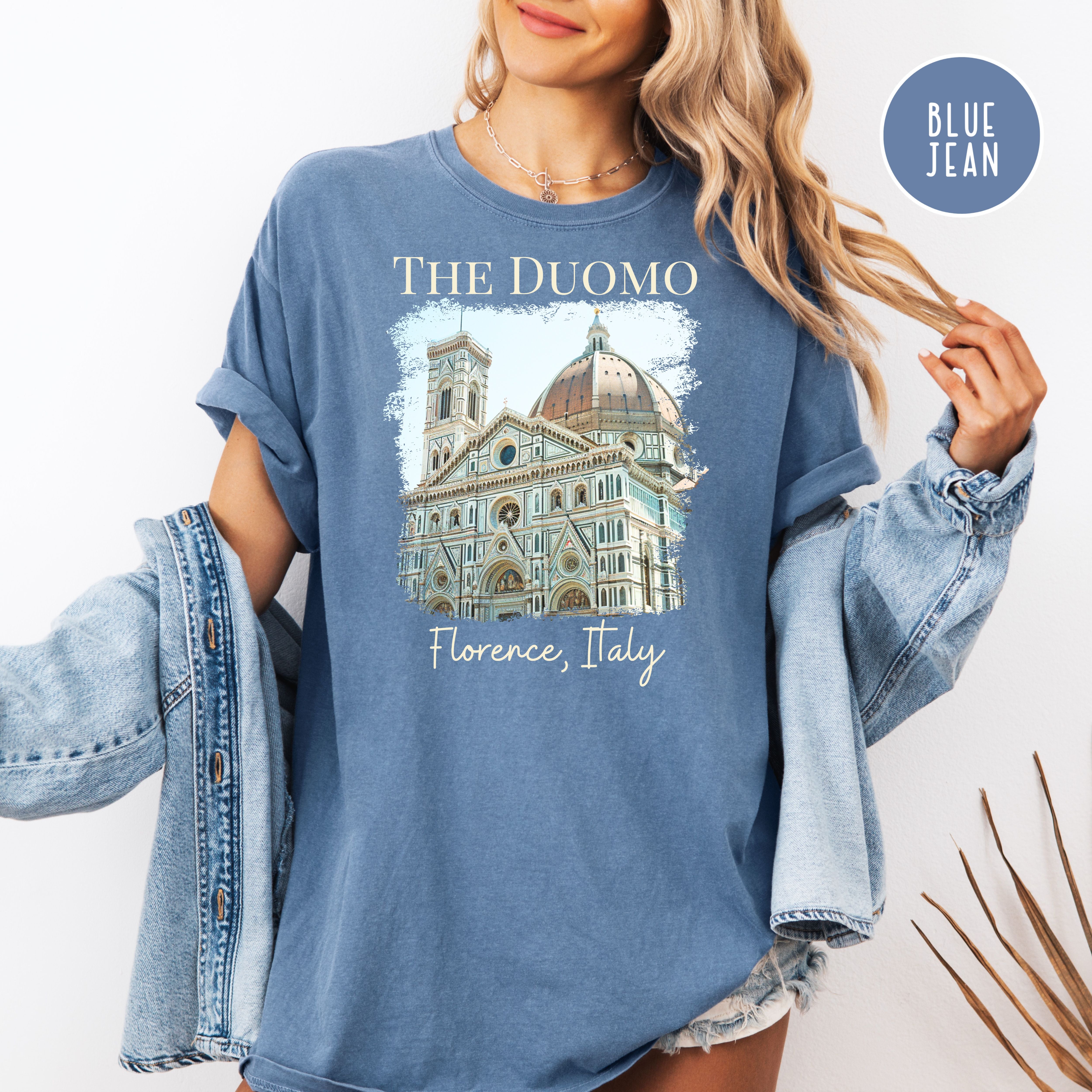 The Duomo in Florence Italy Comfort Colors Tee
