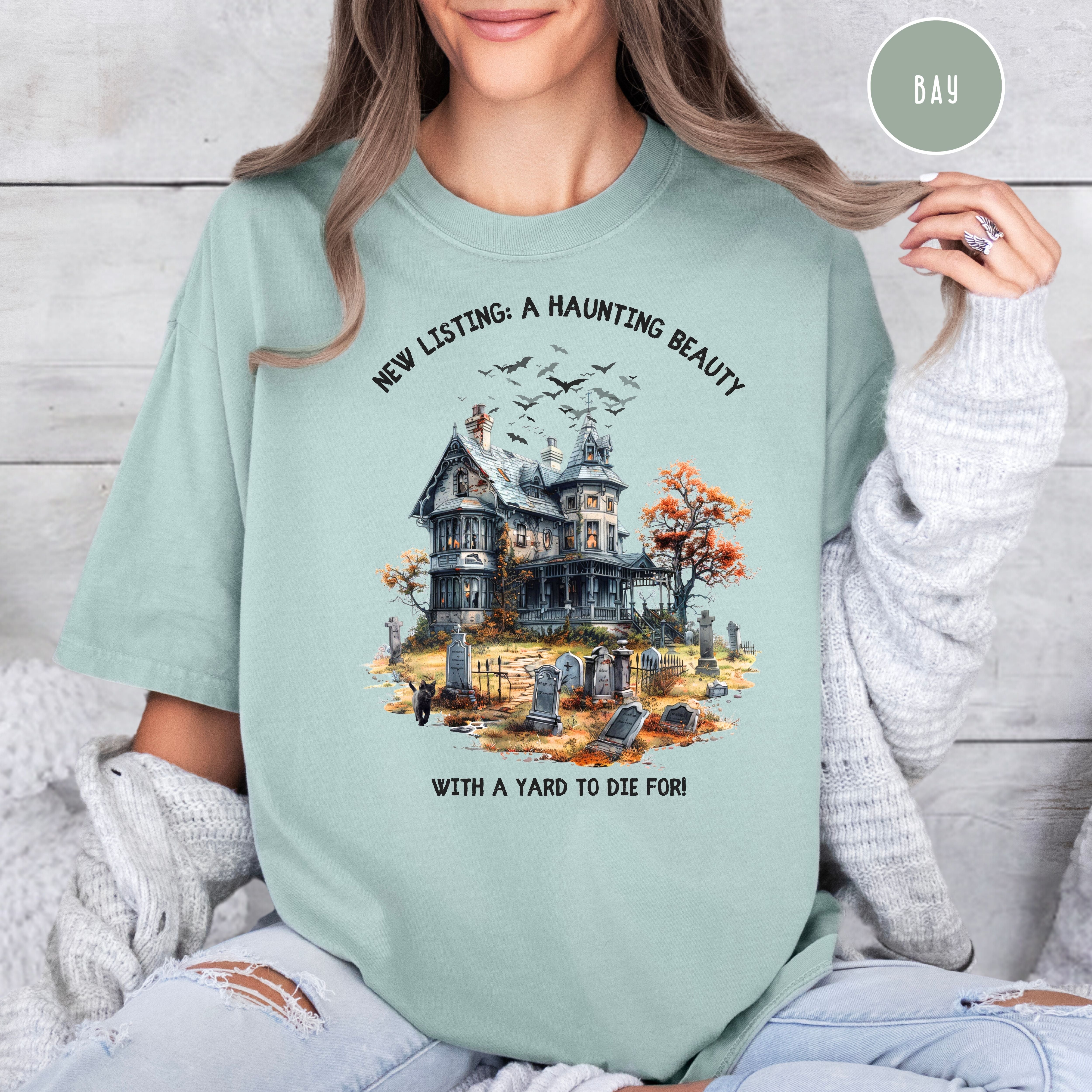 Funny Real Estate Agent Comfort Colors® Halloween Tee