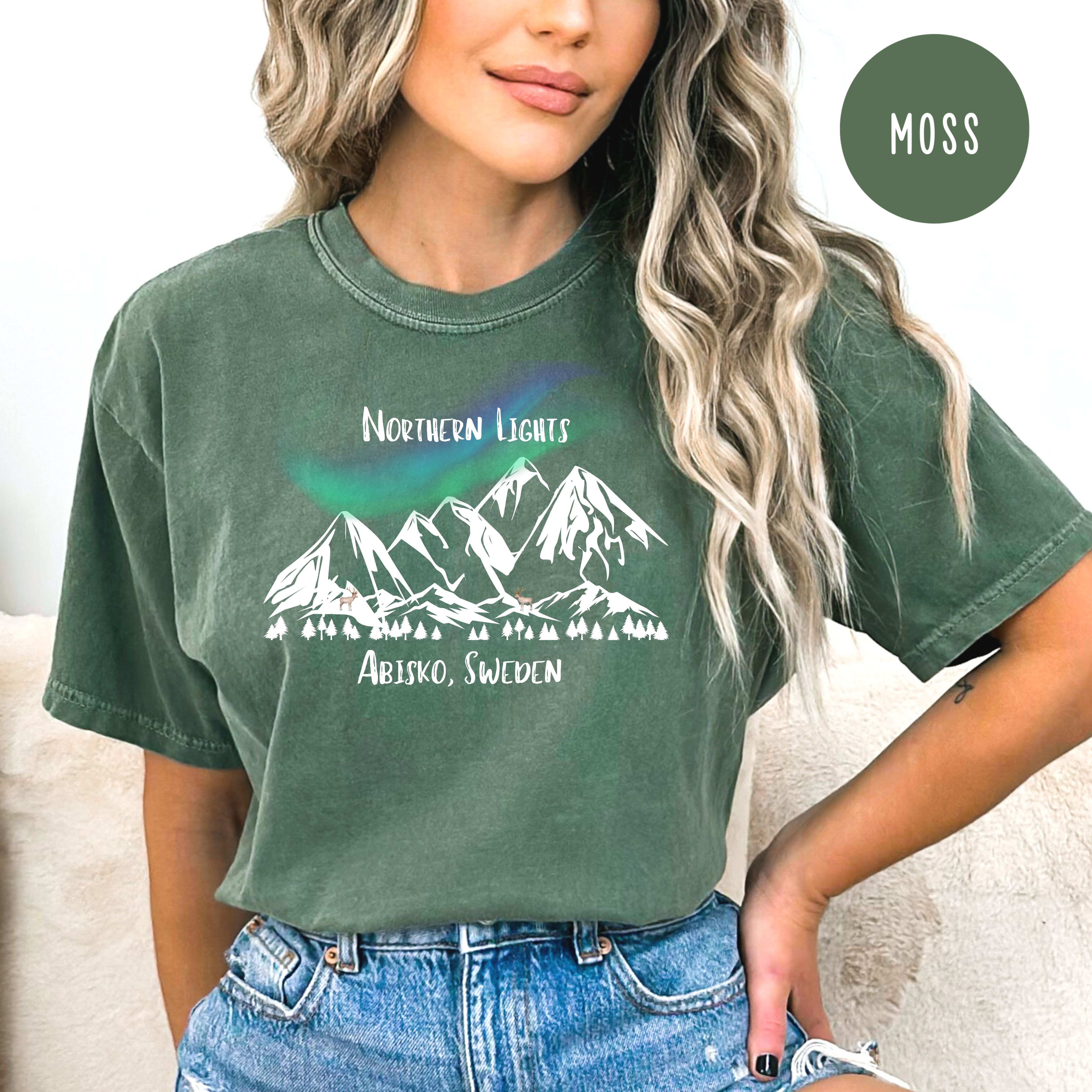Northern Lights Abisko Sweden Comfort Colors® Tee