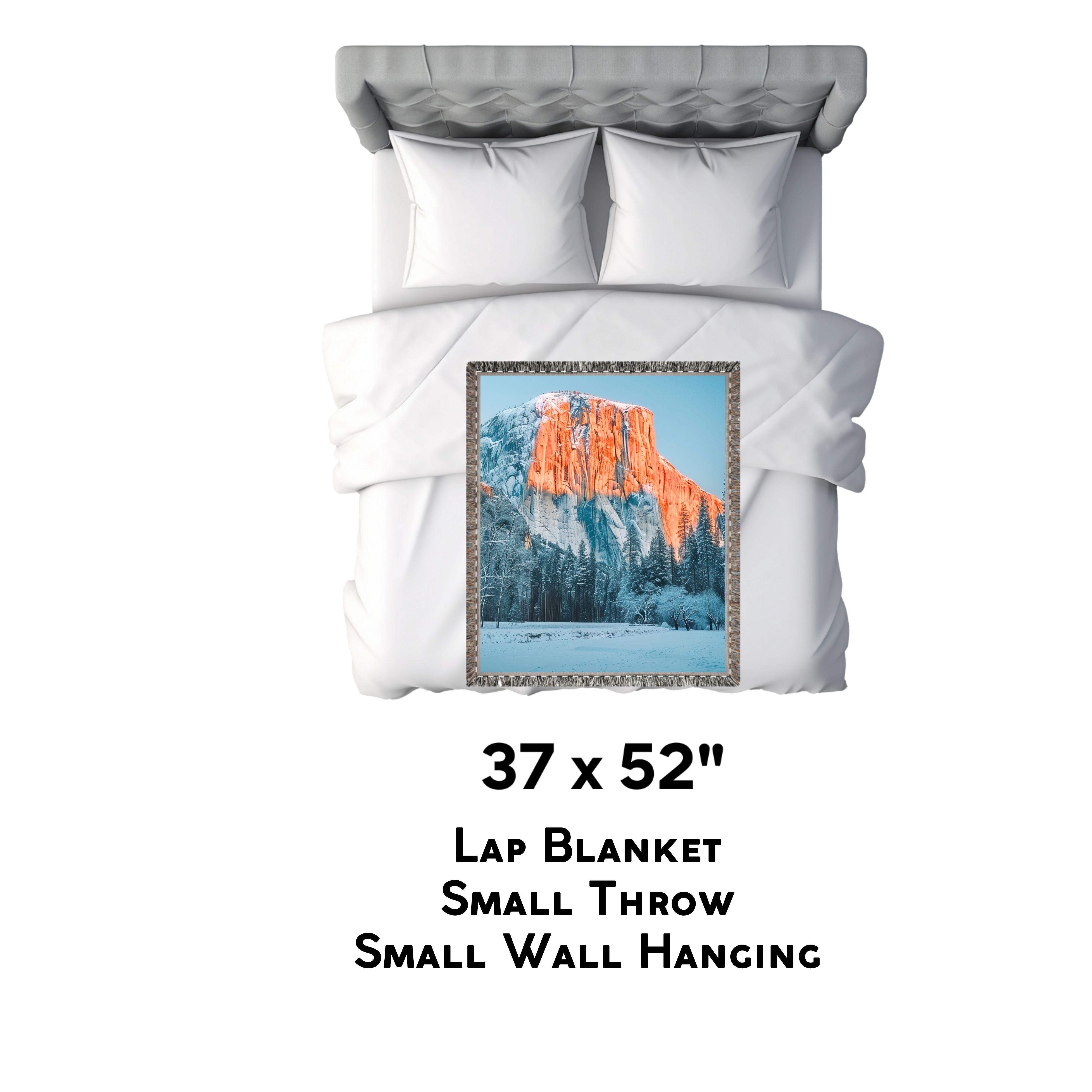 Yosemite National Park Half Dome Woven Blanket