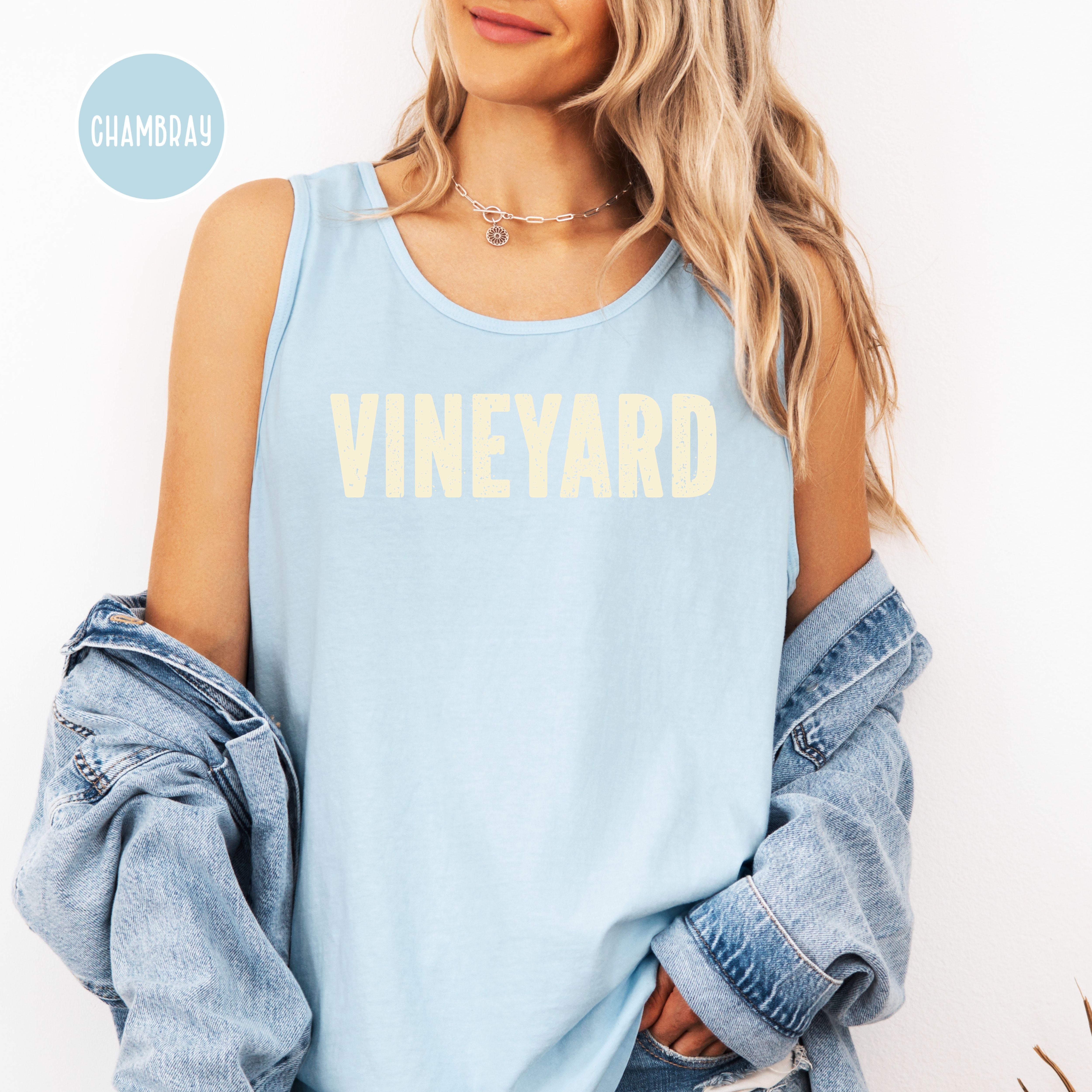 Martha's Vineyard Comfort Colors Vacation Tank Top