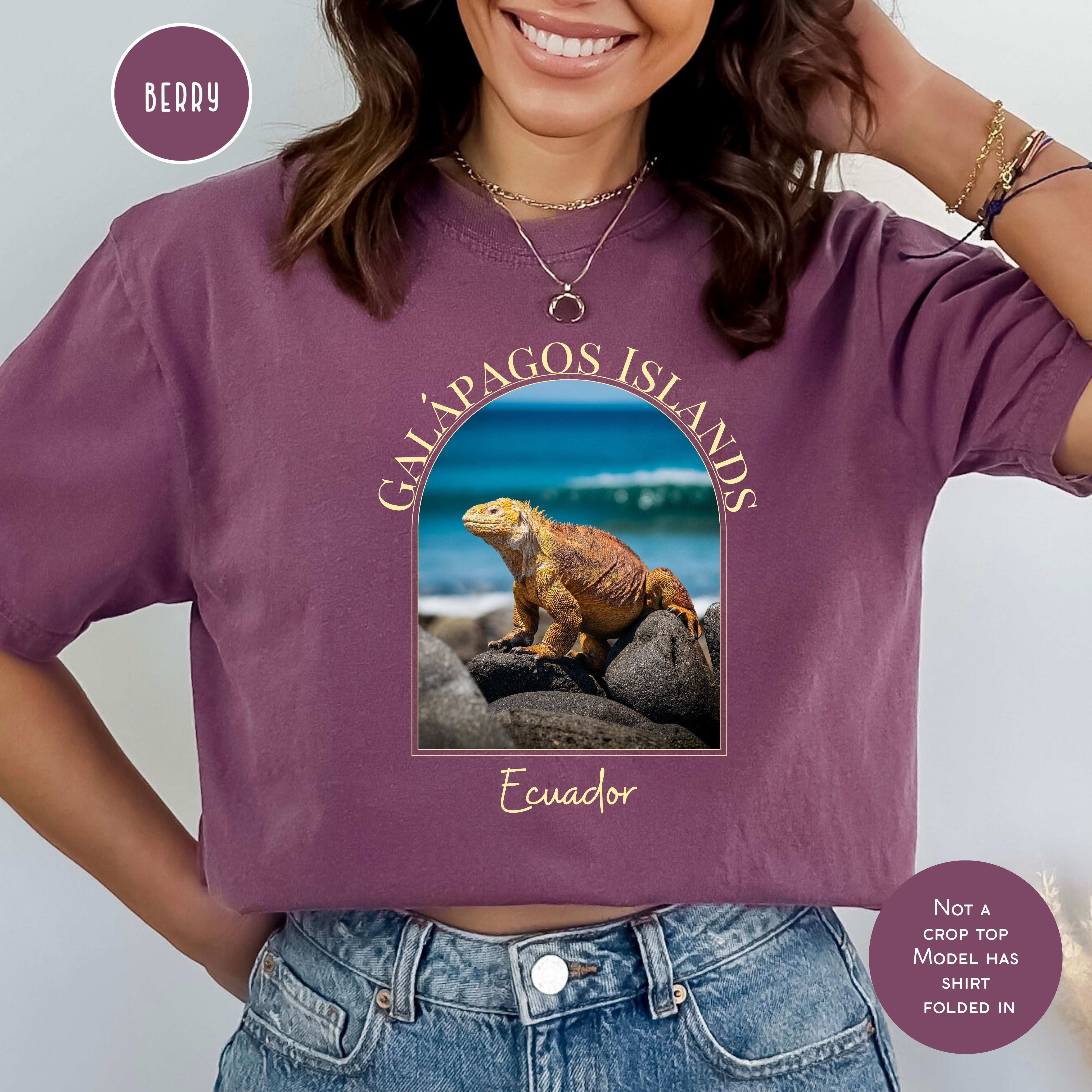 Galapagos Islands Iguana Comfort Colors® Tee
