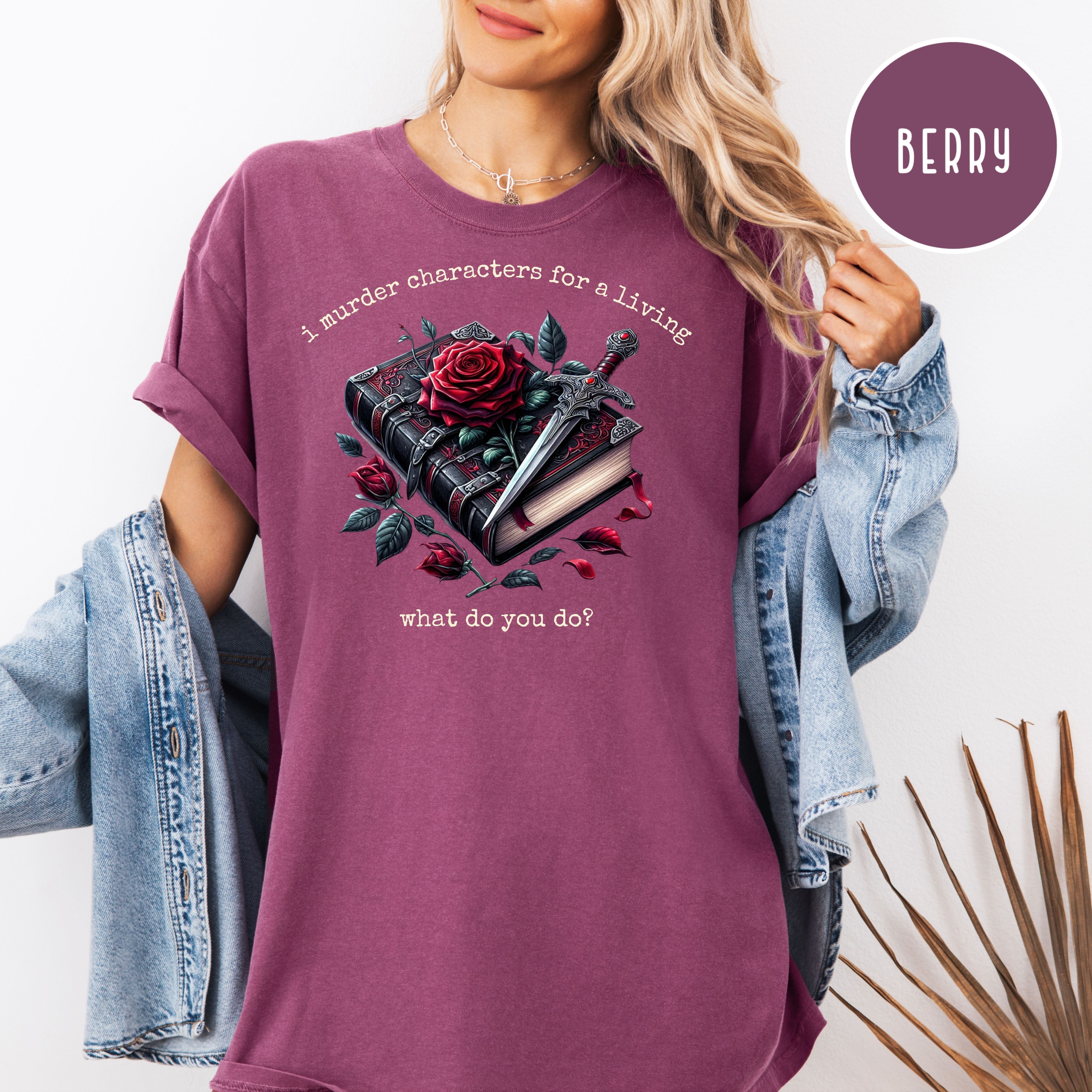 Murder Mystery Writer Comfort Colors Gift Tee