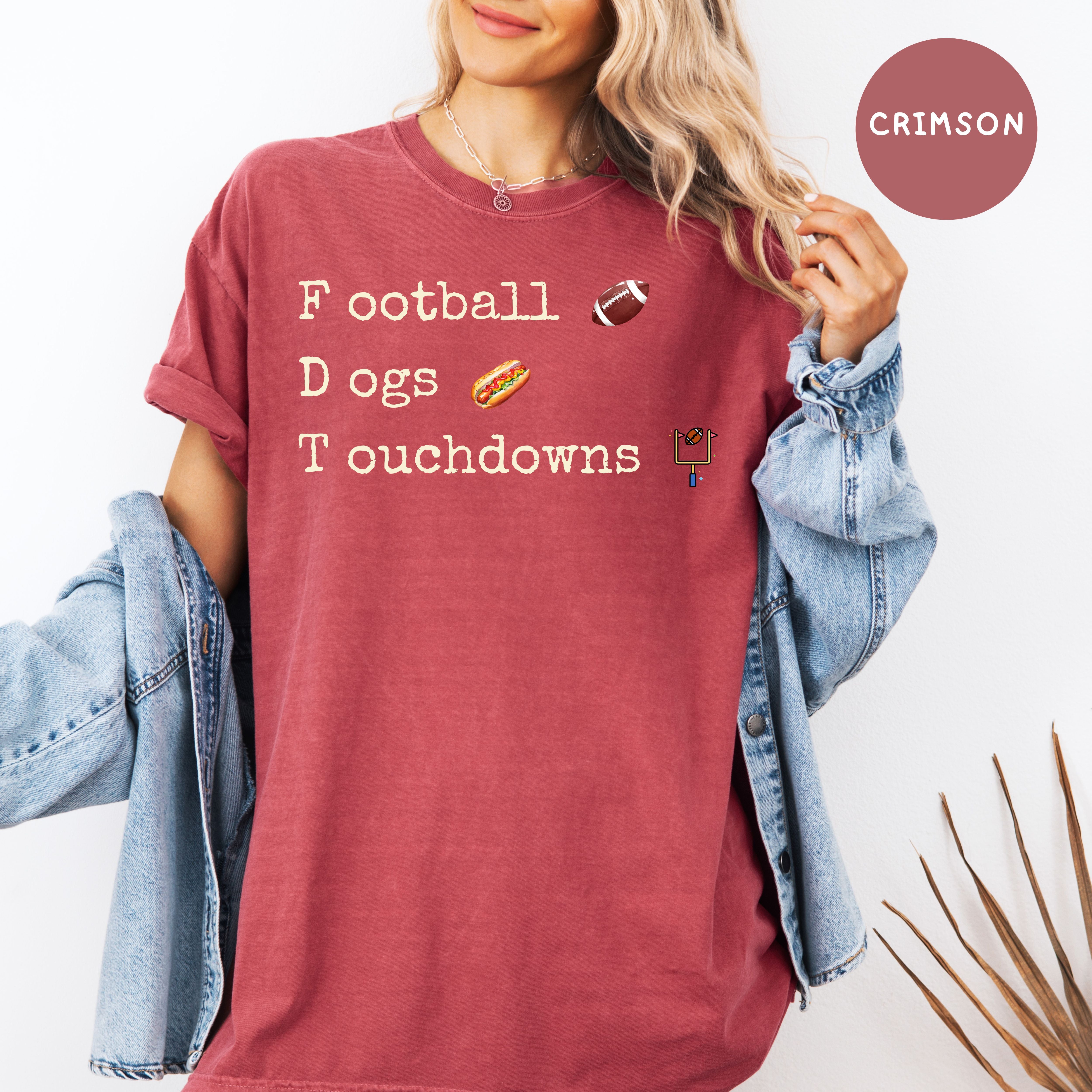 Hidden Message FDT Comfort Colors Gift for Anti-Trump Football Lover