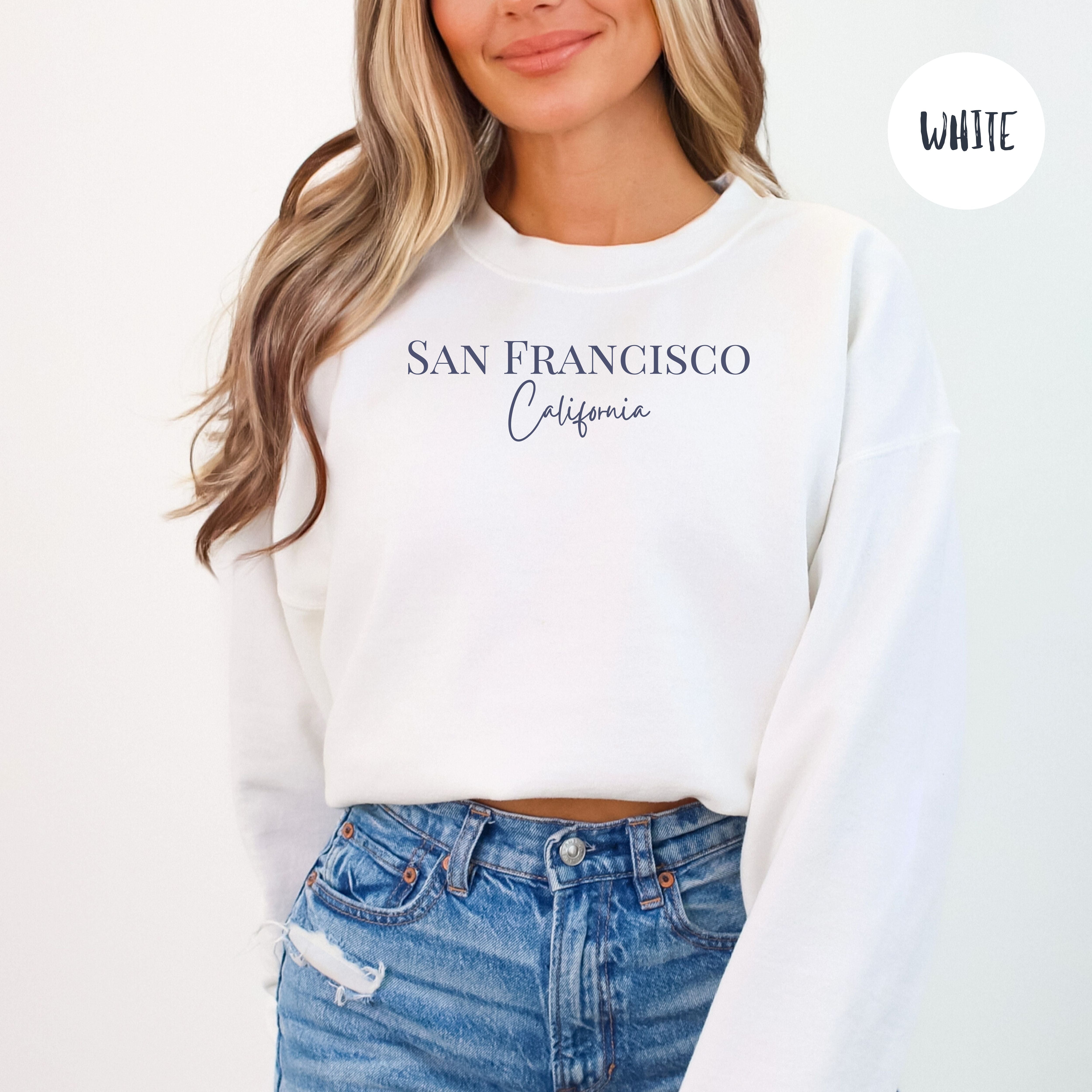 San Francisco Minimalist Style Sweatshirt