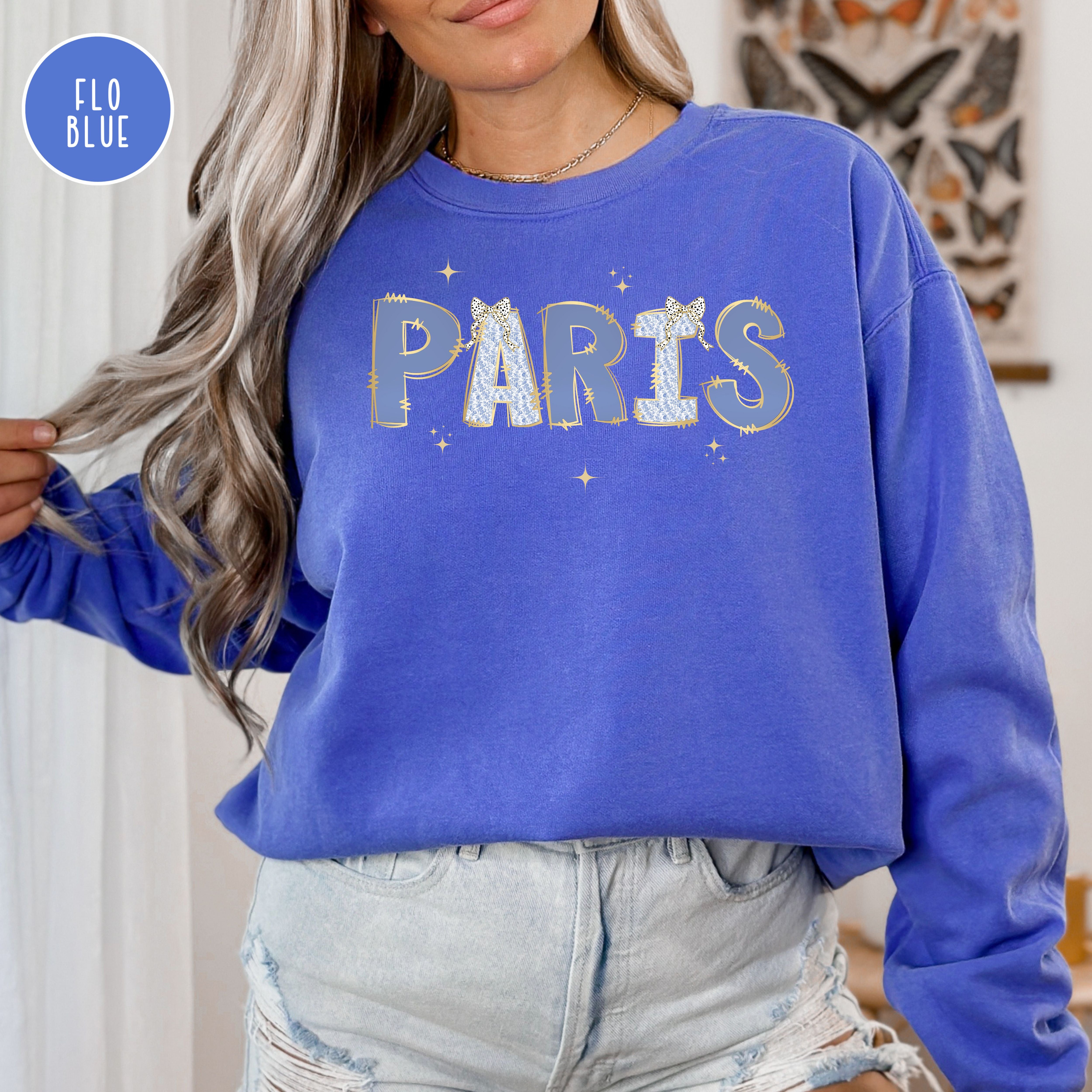 Paris Coquettish Comfort Colors® Sweatshirt