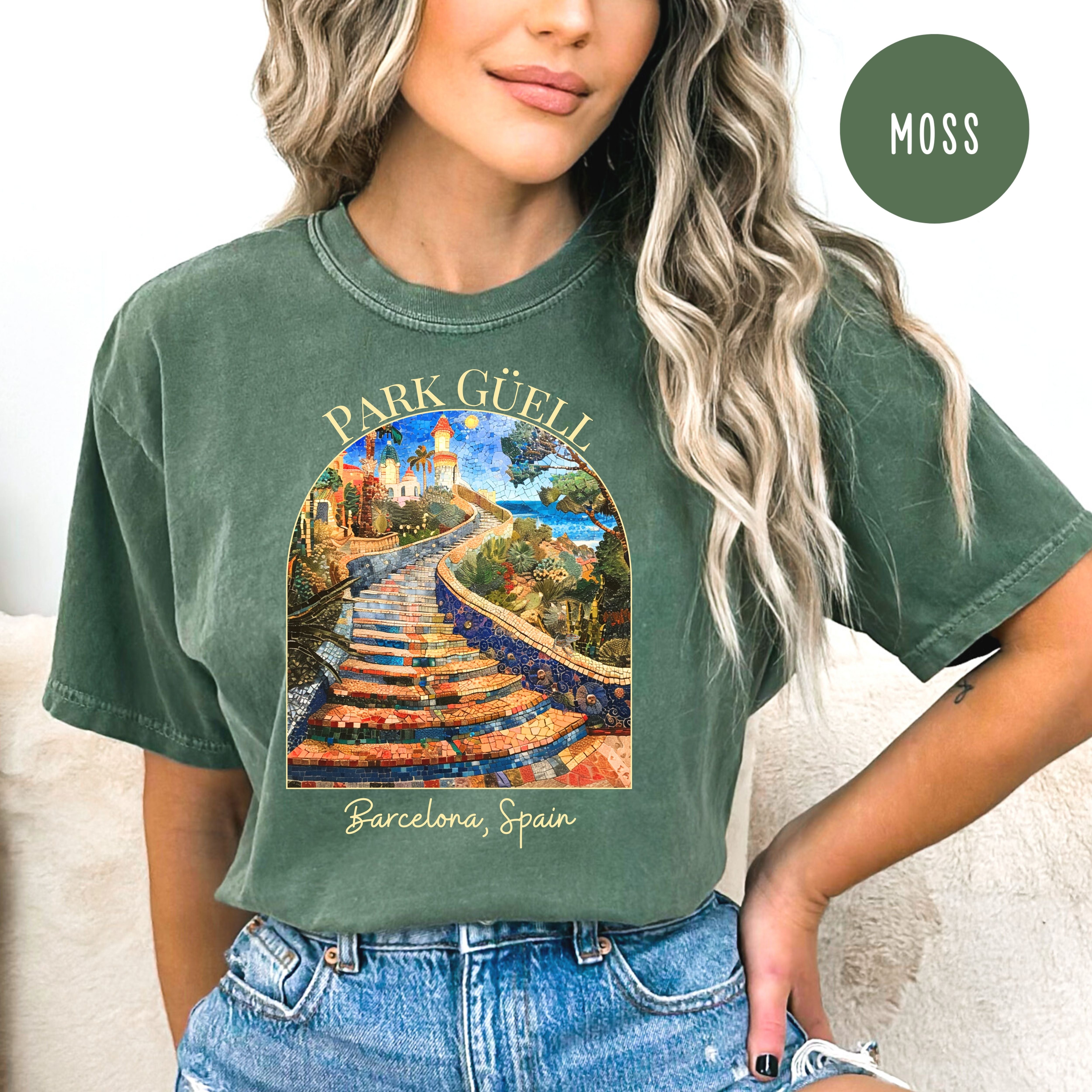 Park Guell Mosiac Comfort Colors® Tee