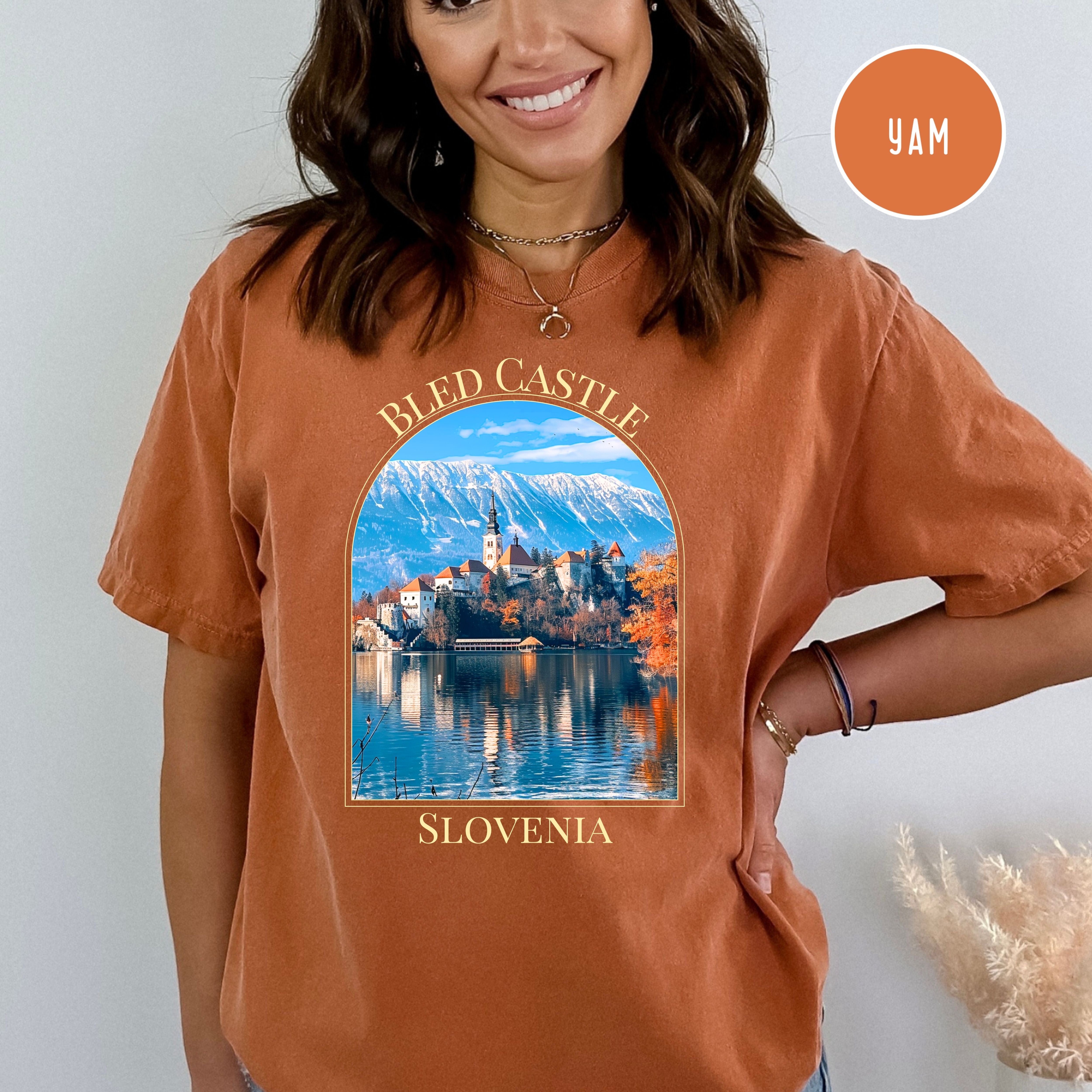 Bled Castle Slovenia Comfort Colors® Tee