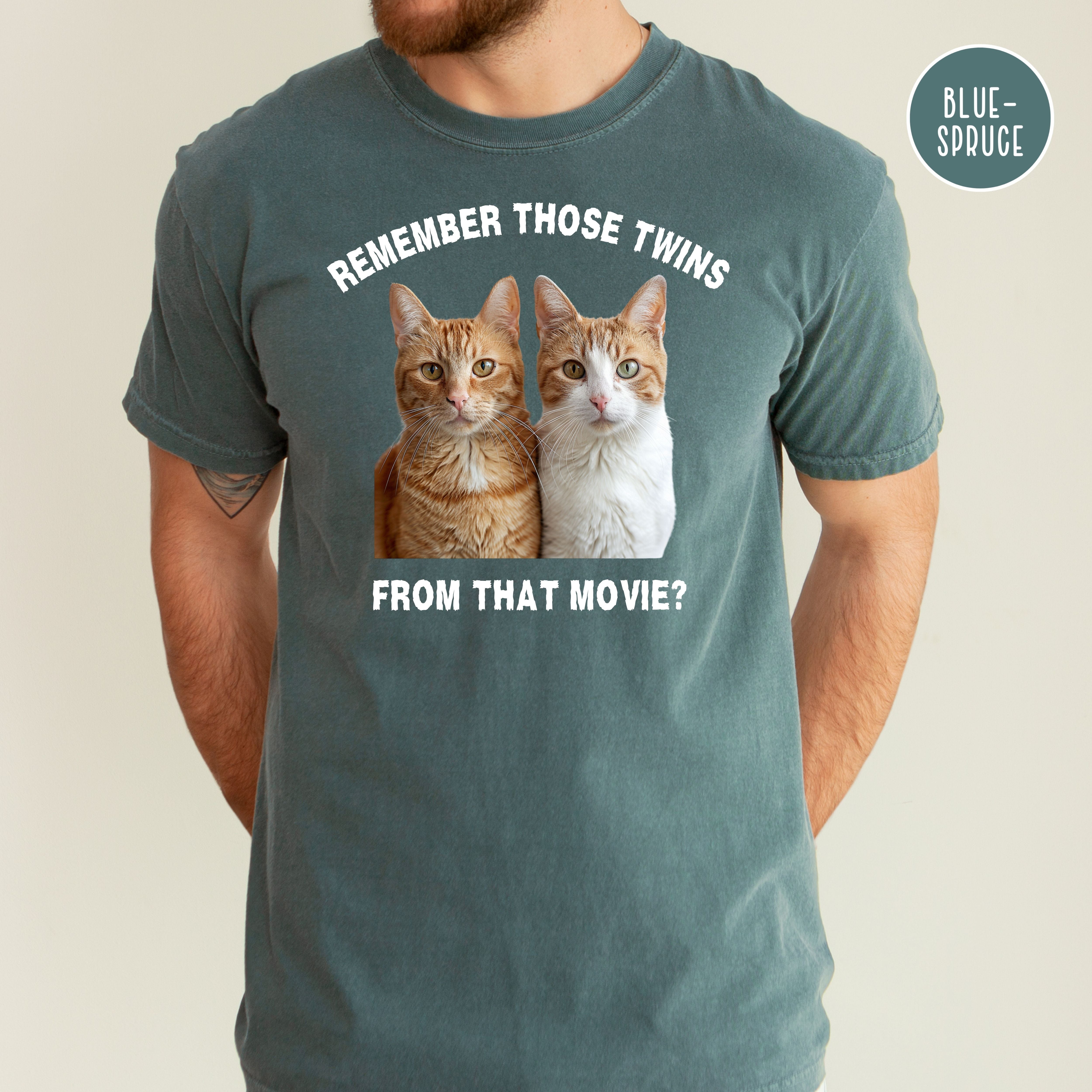 Funny Movie Buff Cat Lover Comfort Colors® Tee