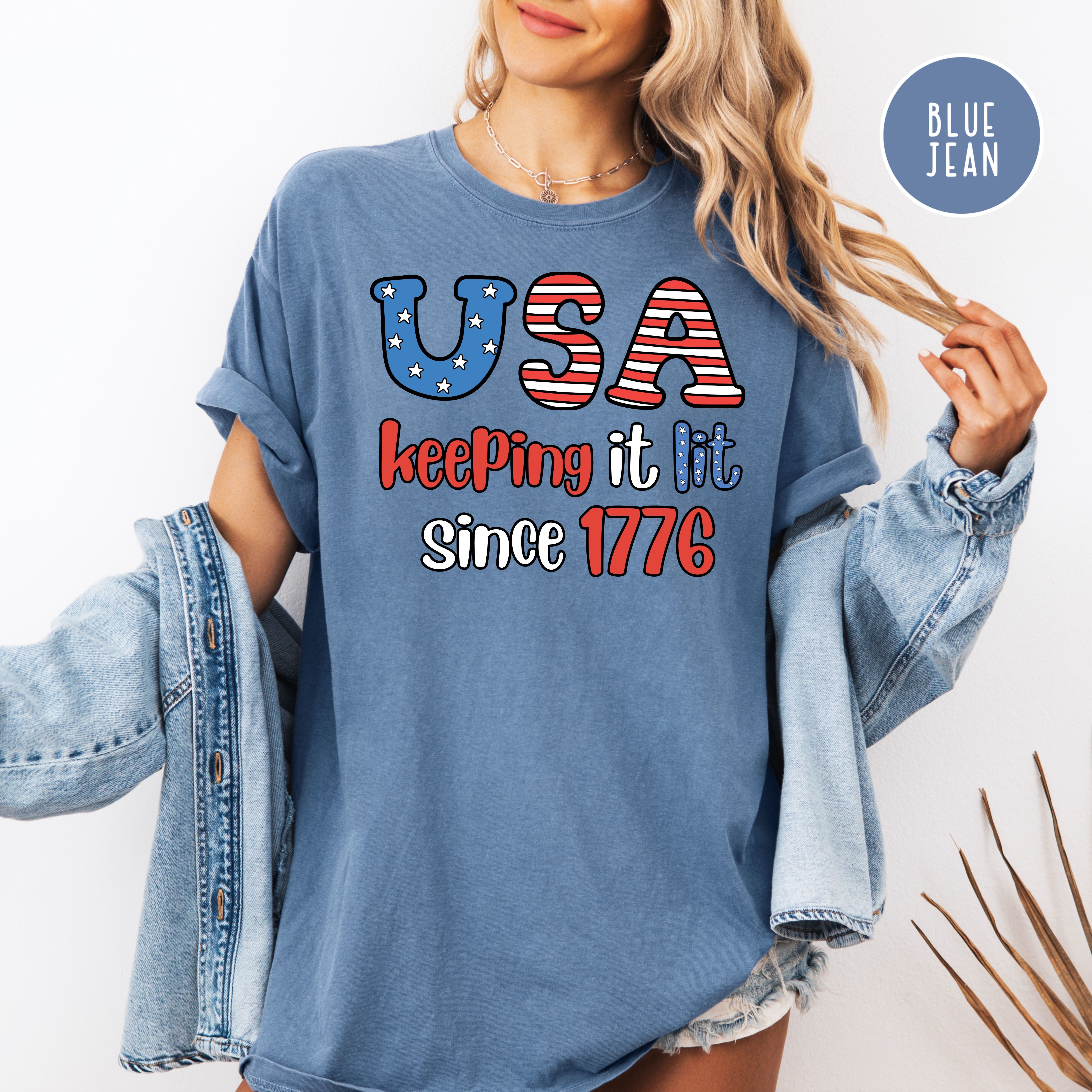 Celebrate America 250 Years Comfort Colors 4th of July Shirt