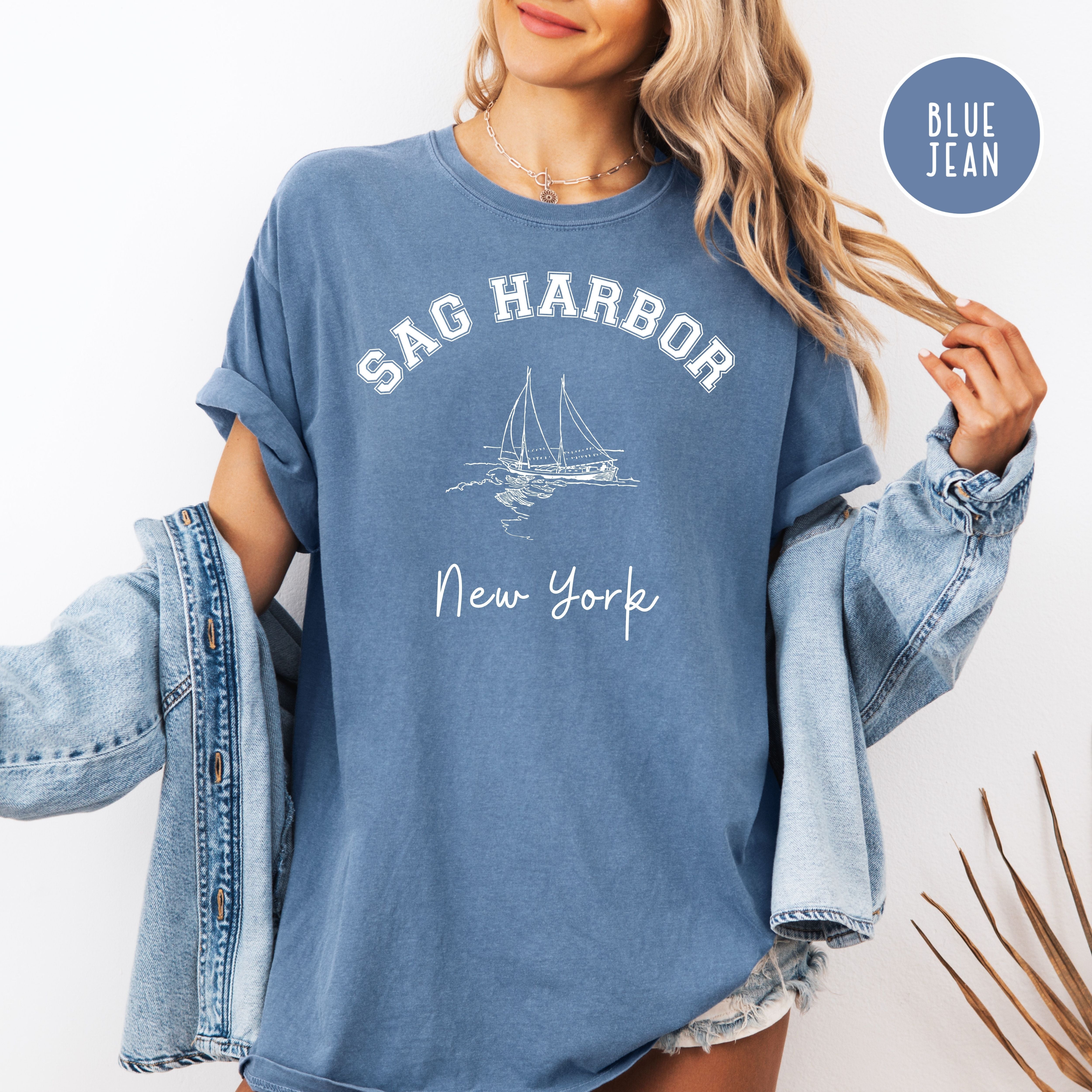 Sag Harbor Hamptons Comfort Colors Vacation Tee Shirt