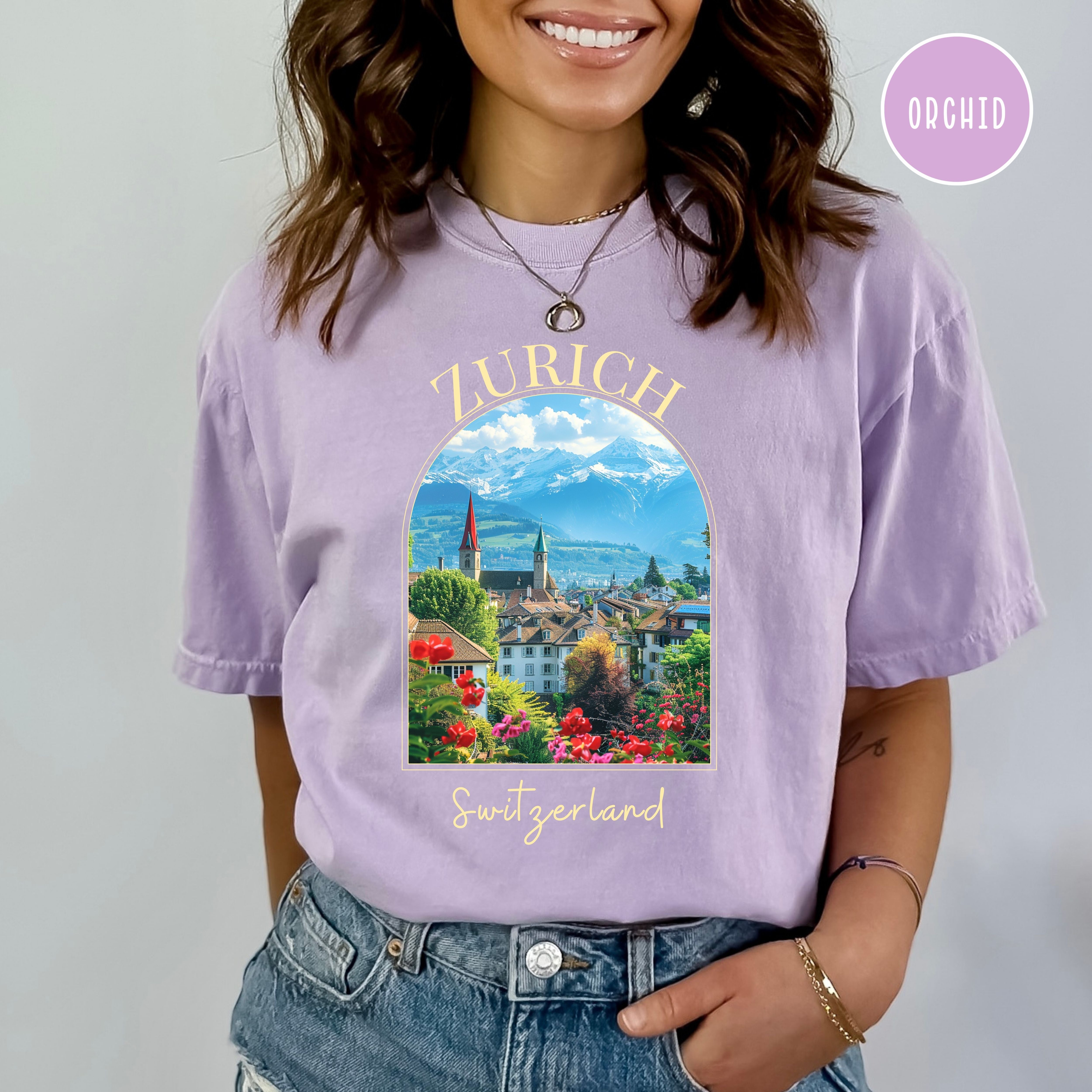 Zurich Switzerland Comfort Colors® Tee