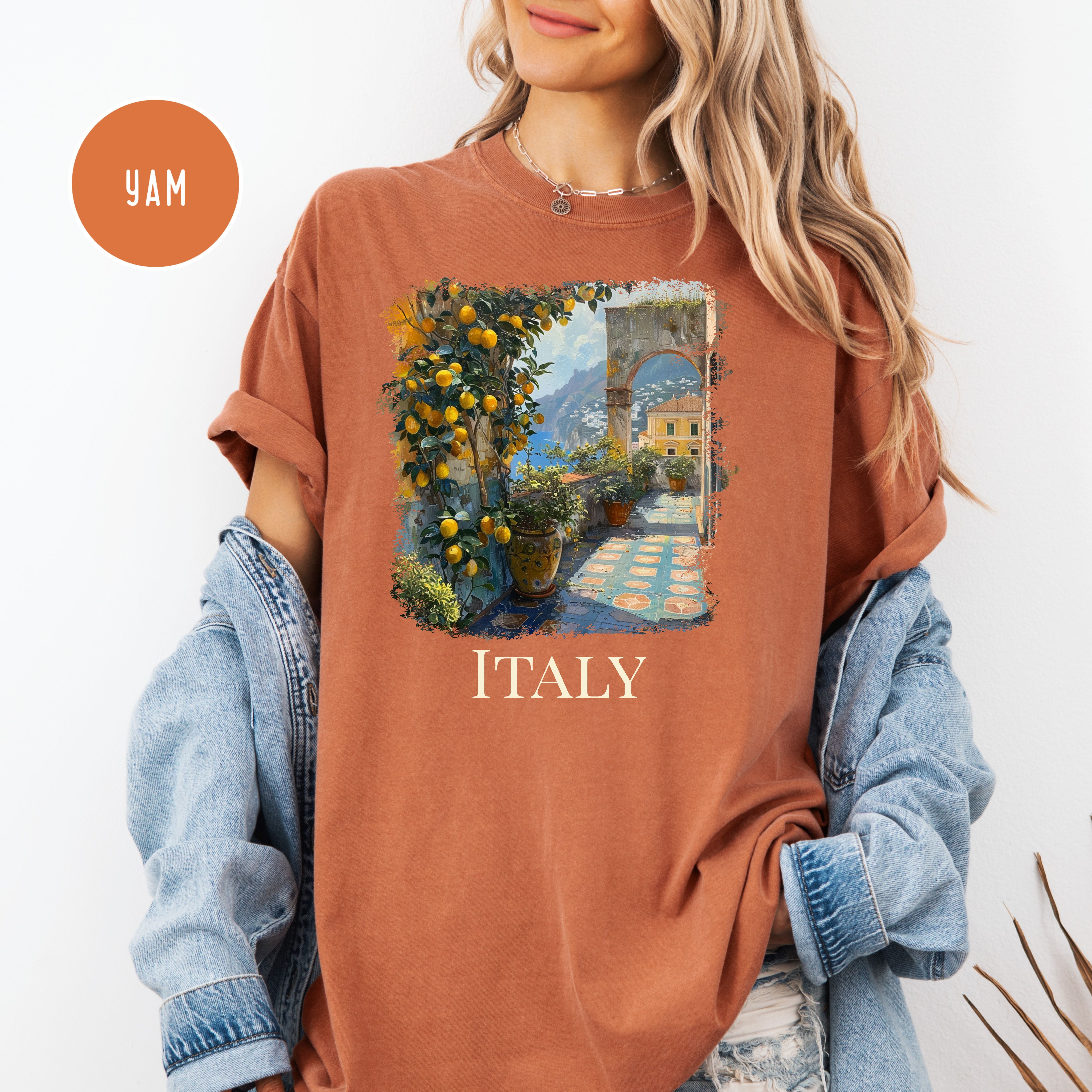 Italy Lover Comfort Colors Vacation Gift Tee