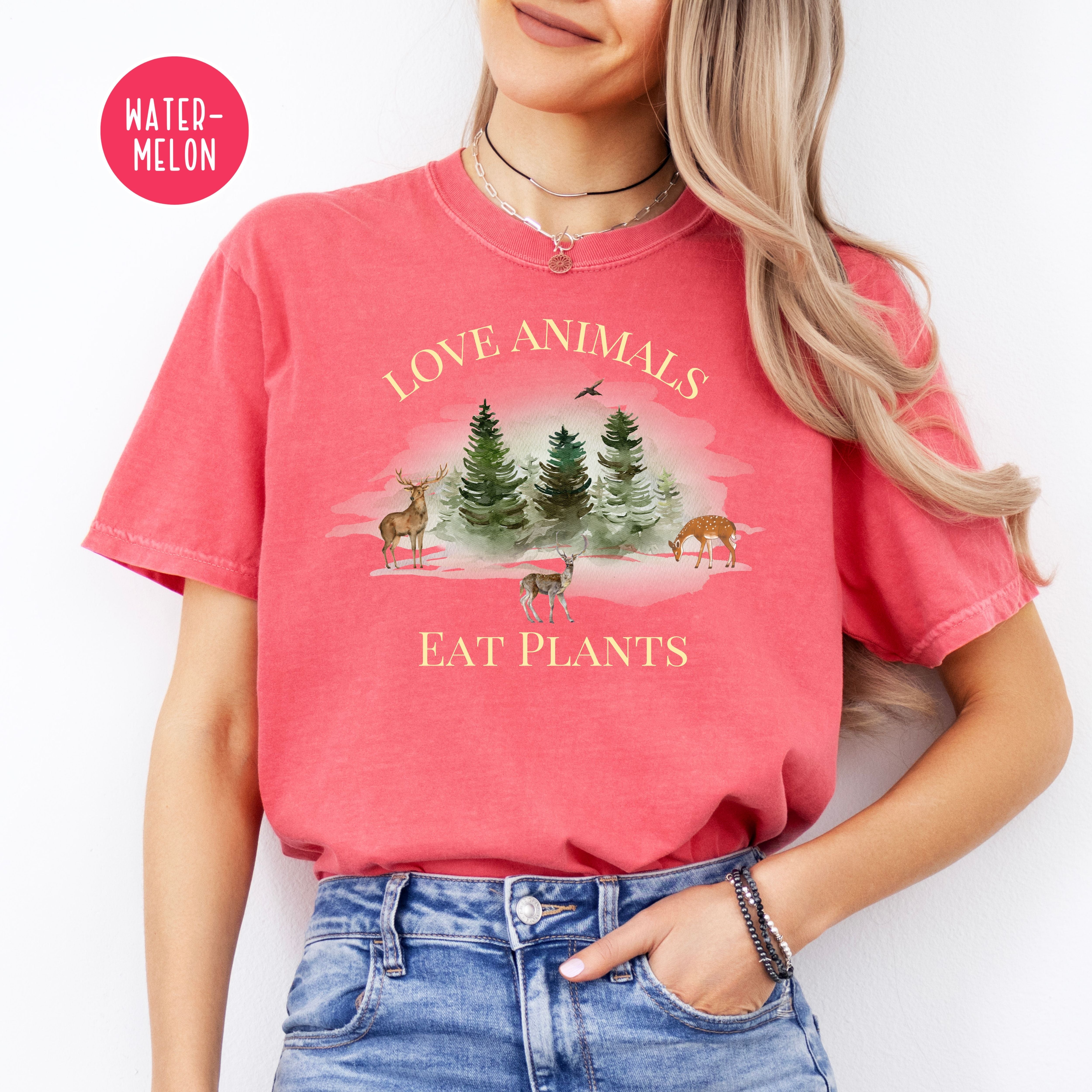 Love Animals Eat Plants Comfort Colors® Tee