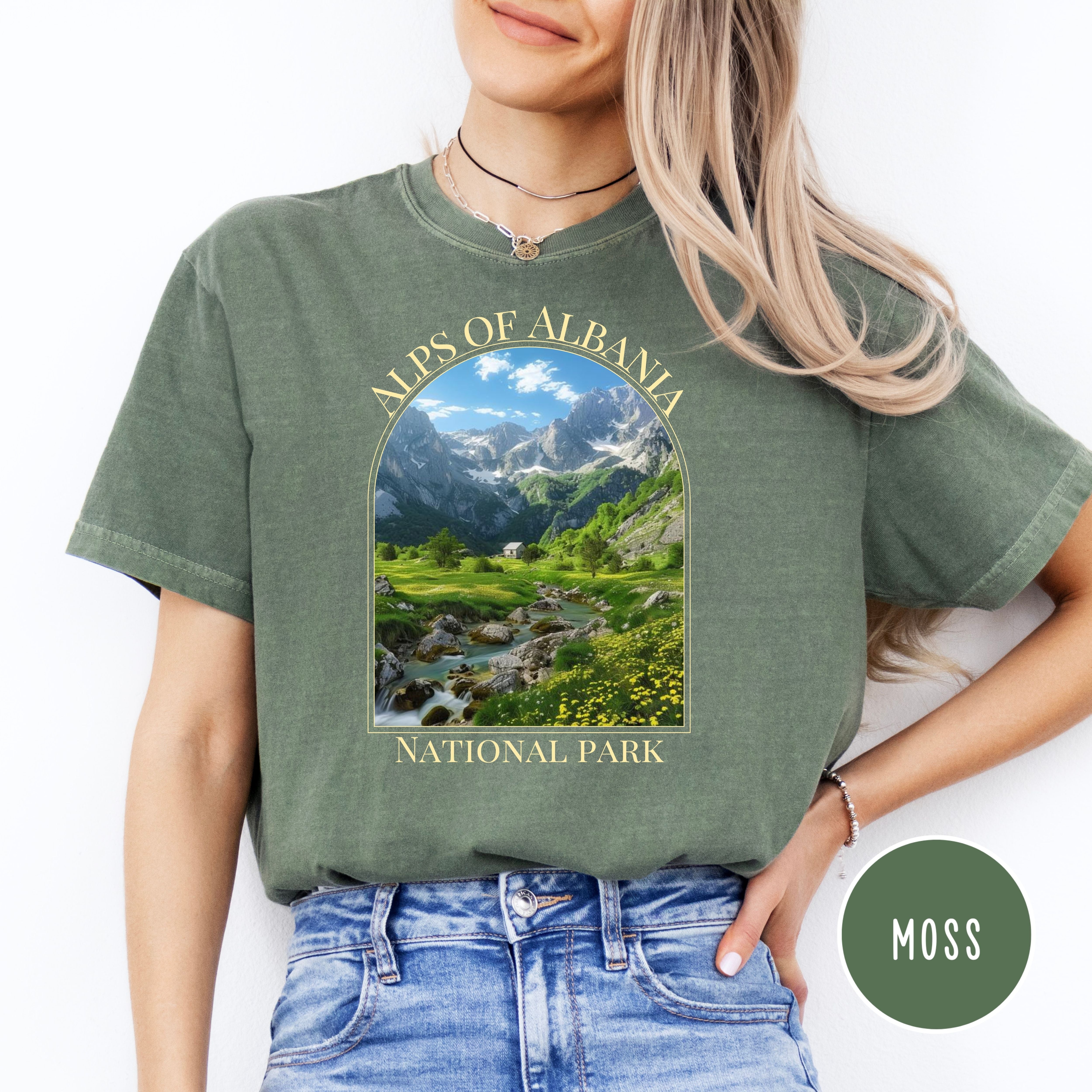 Alps of Albania National Park Comfort Colors® Tee