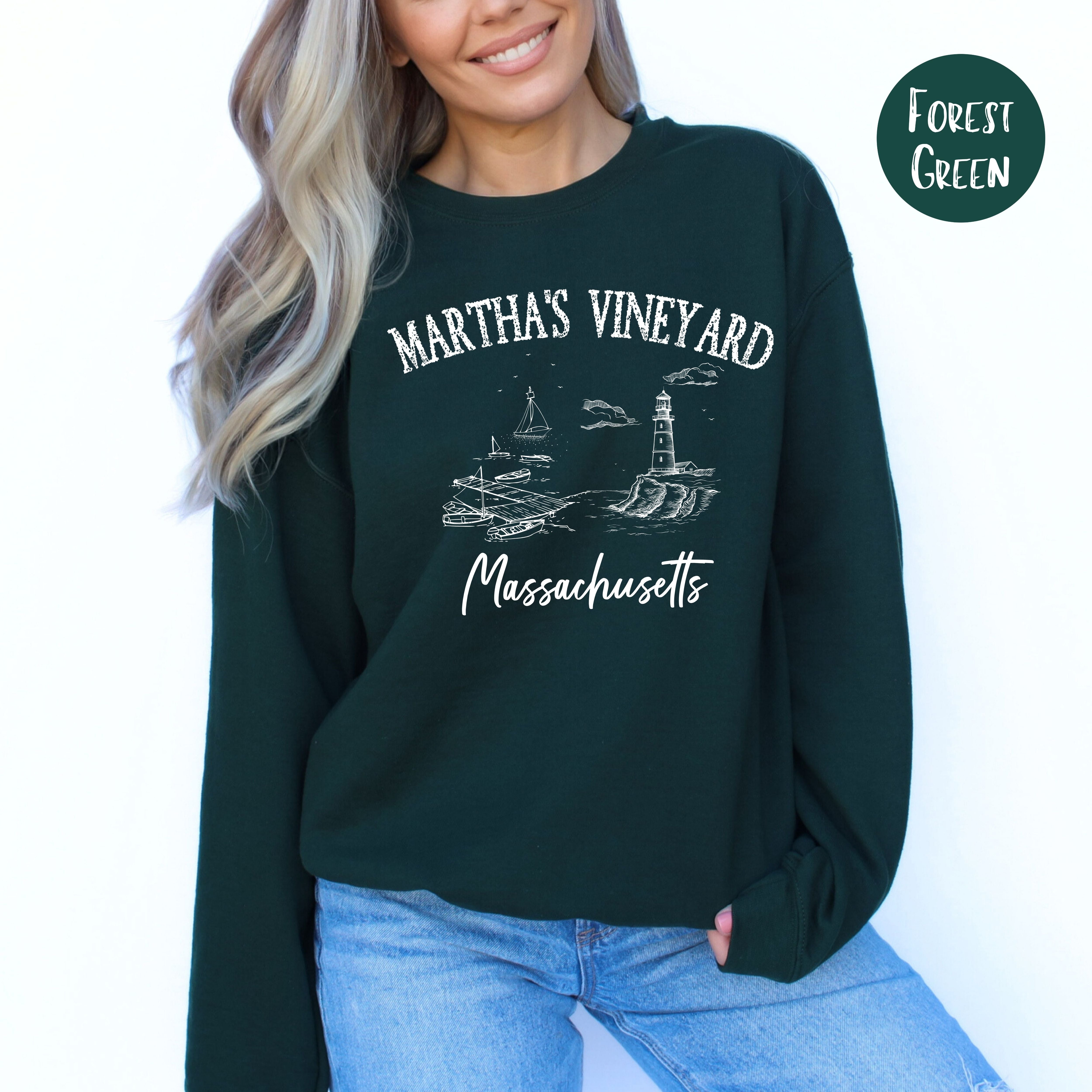 Martha's Vineyard Summer Vacation Sweatshirt