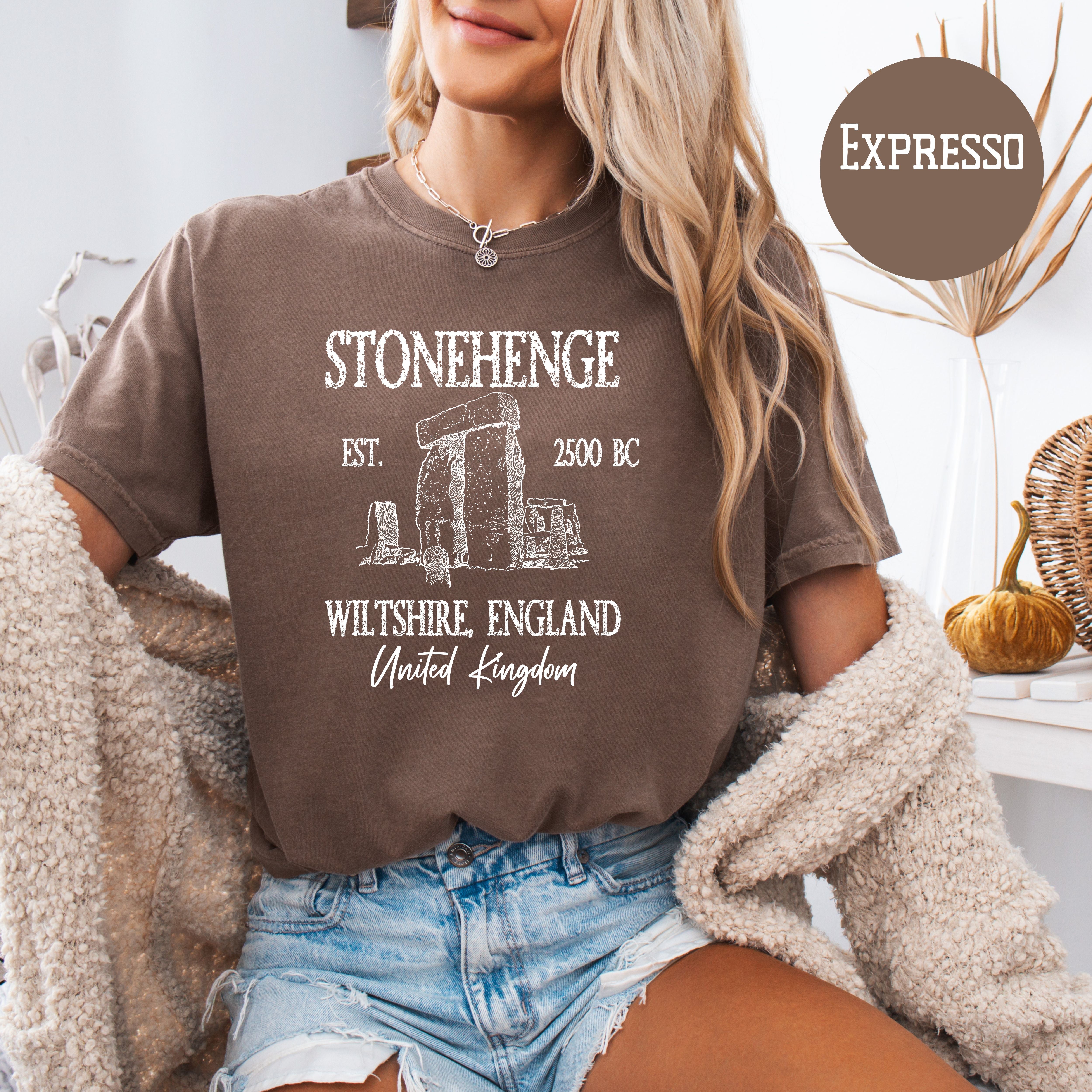 Stonehenge England Grunge Comfort Colors® Tee