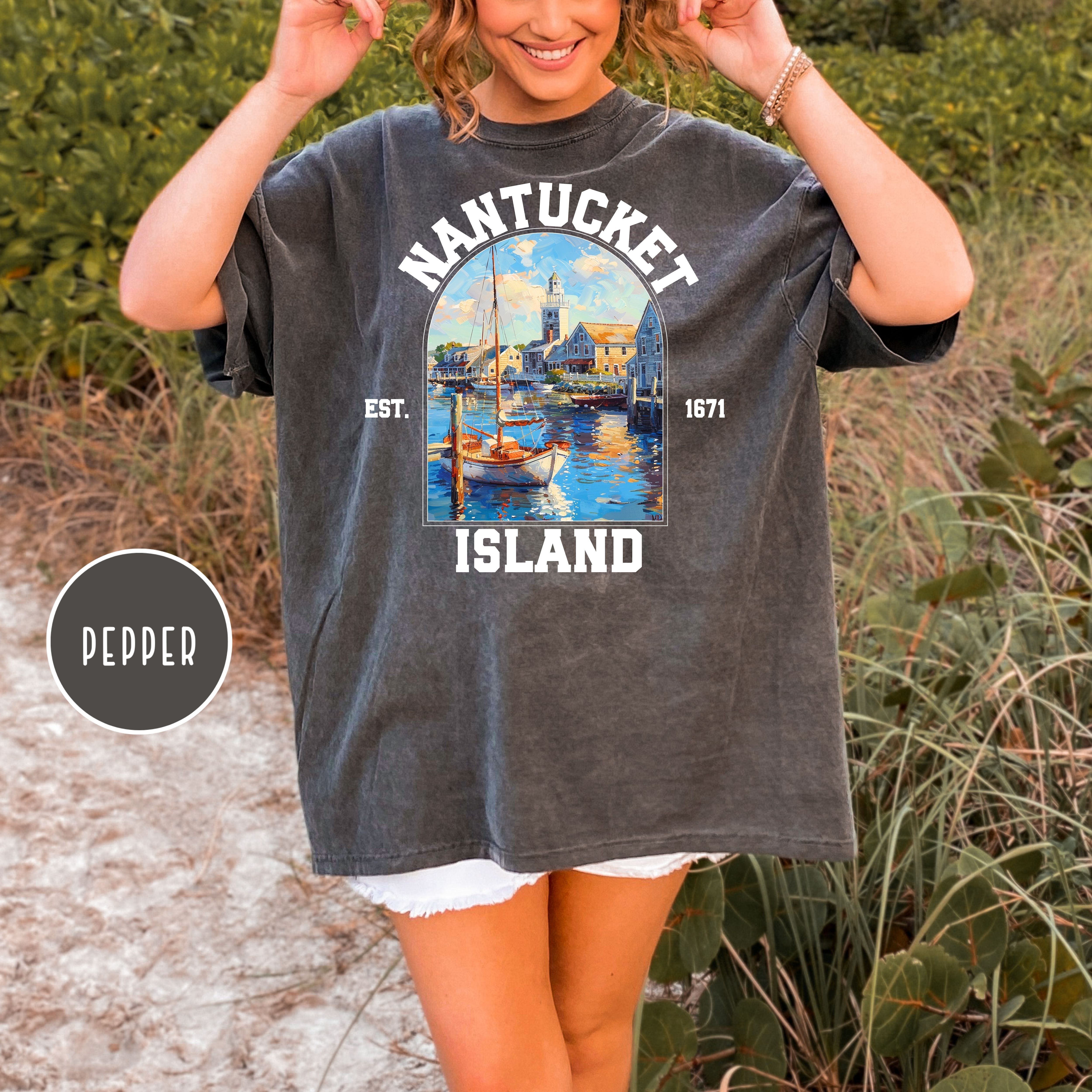 Nantucket Island Comfort Colors® Tee