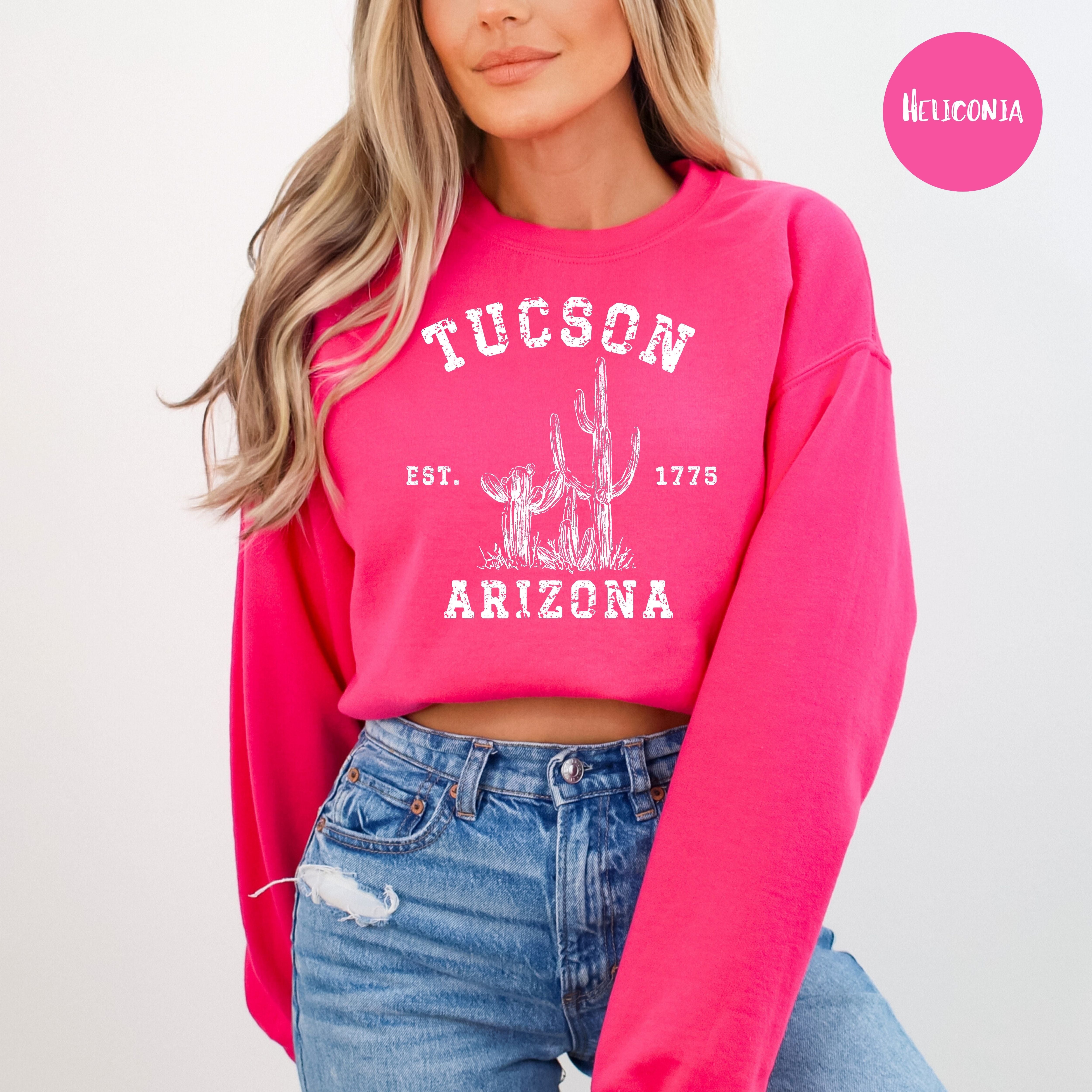 Tucson Arizona Grunge Style Sweatshirt