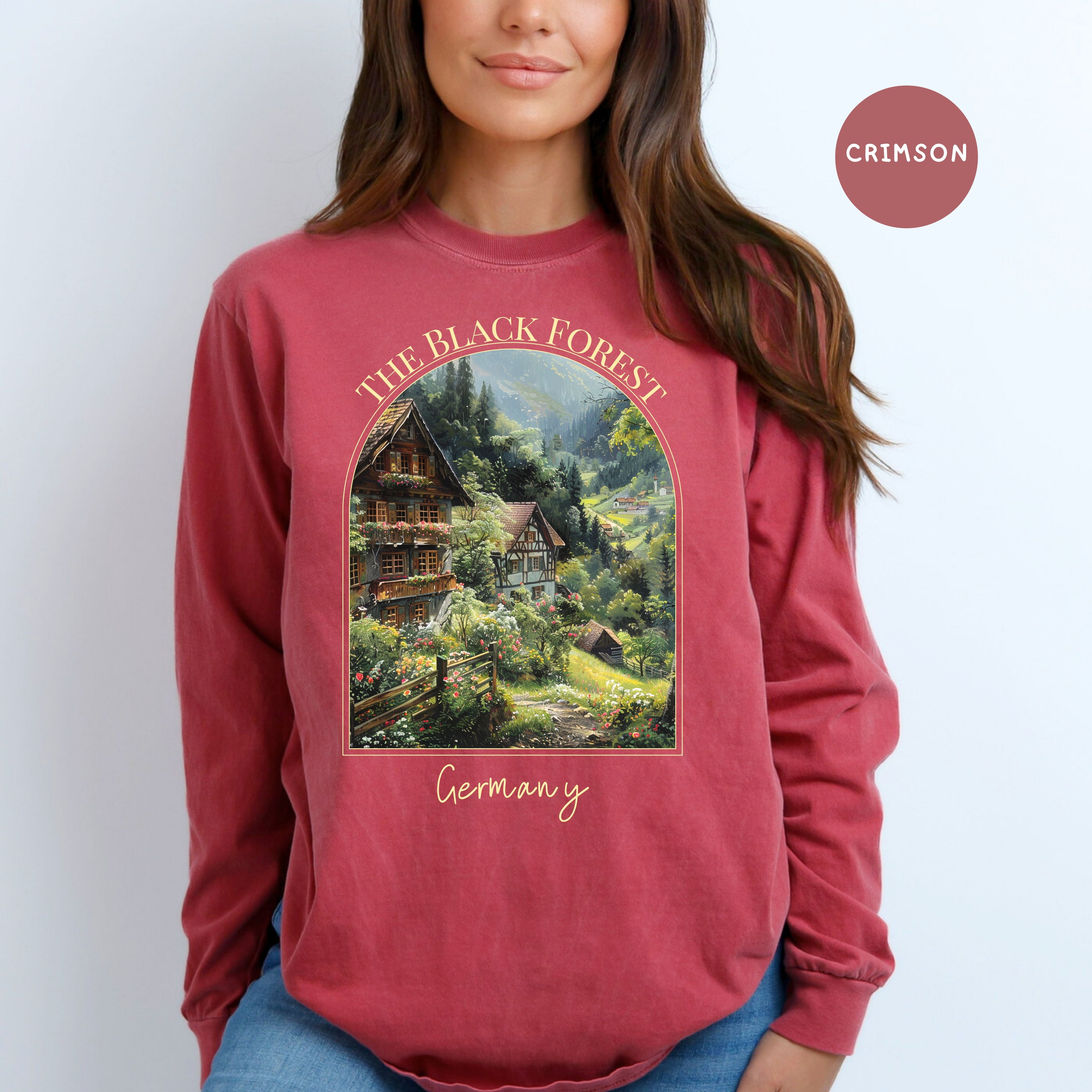 Black Forest Germany Comfort Colors® Long Sleeve Tee