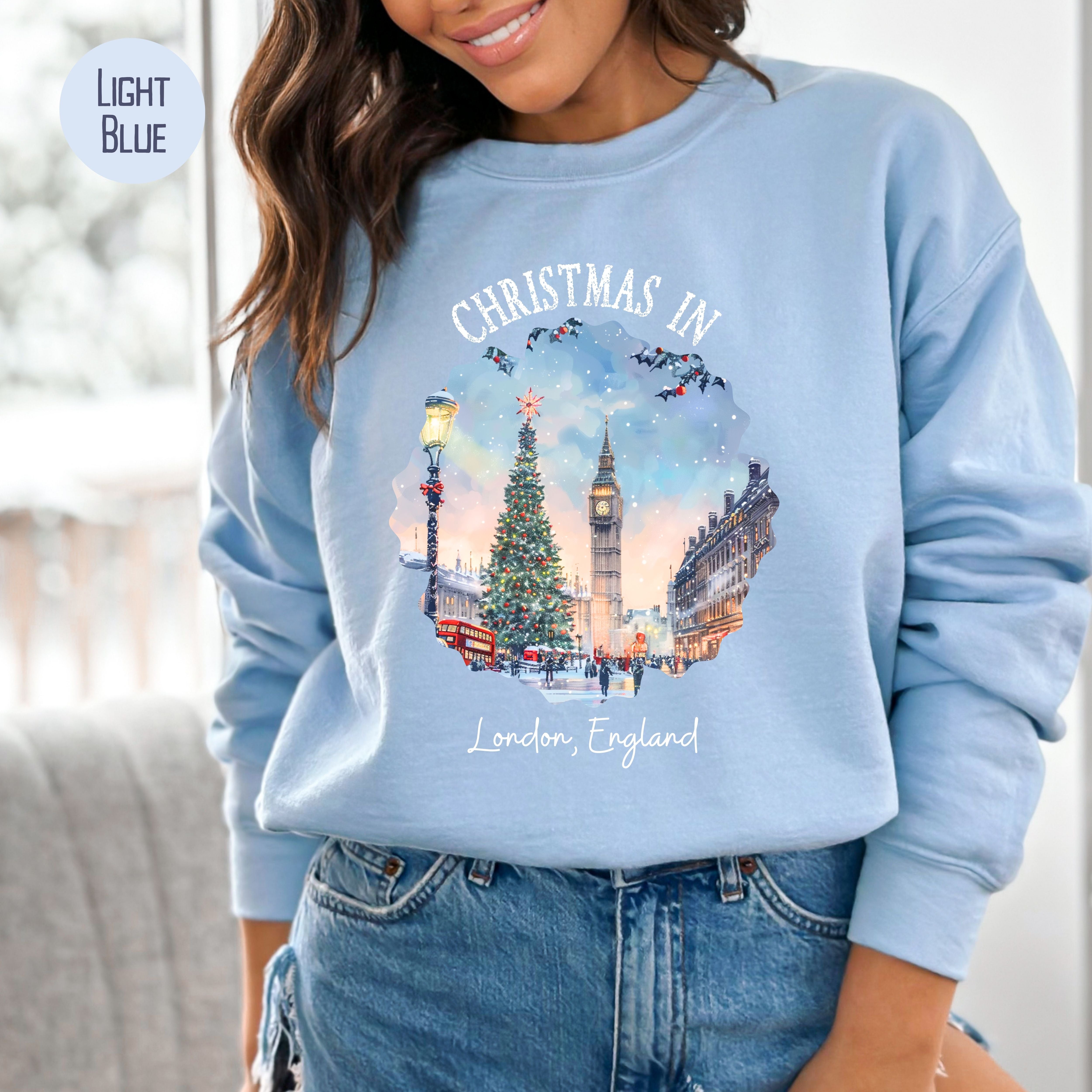 Christmas in London Unisex Sweatshirt
