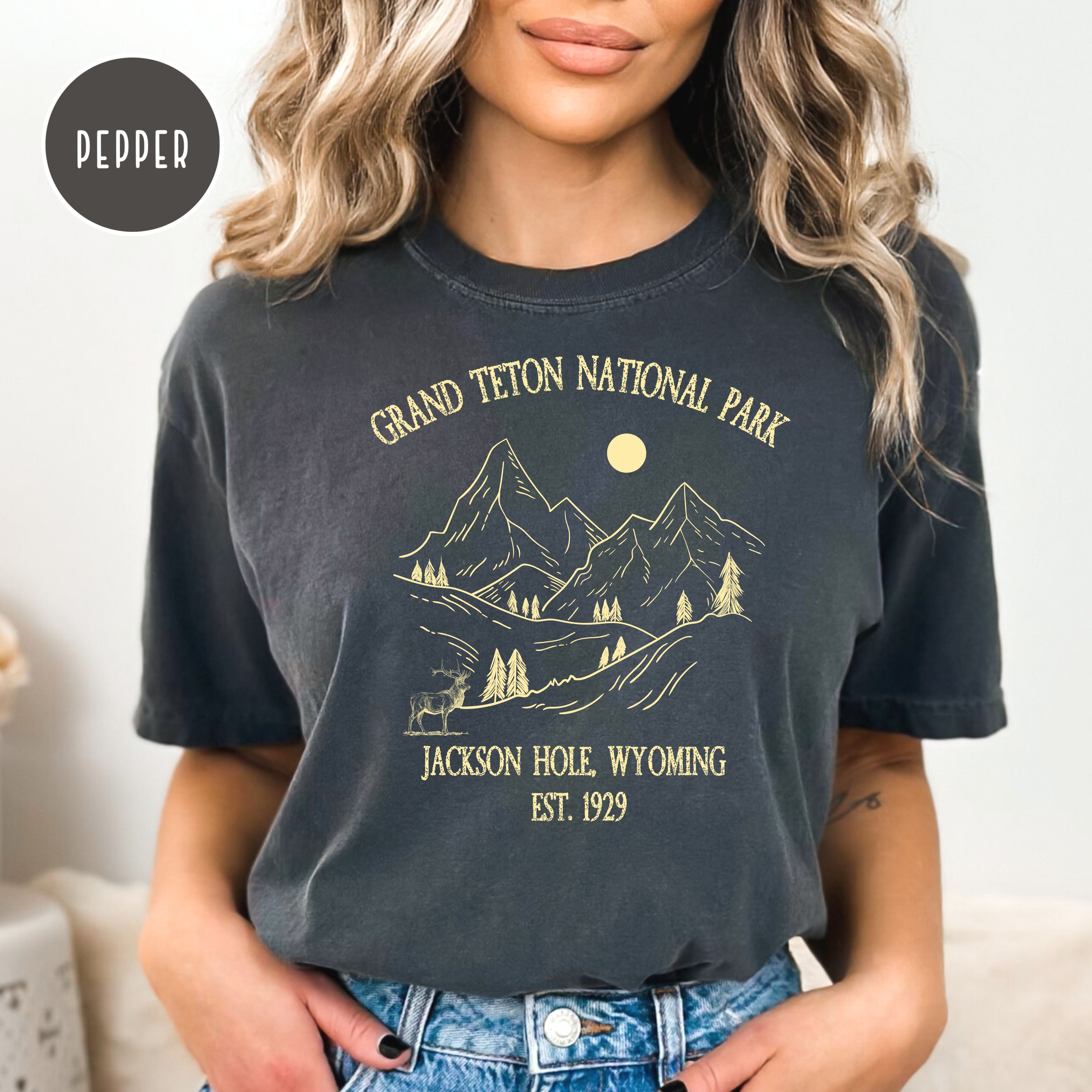 Grand Tetons National Park Comfort Colors® Tee