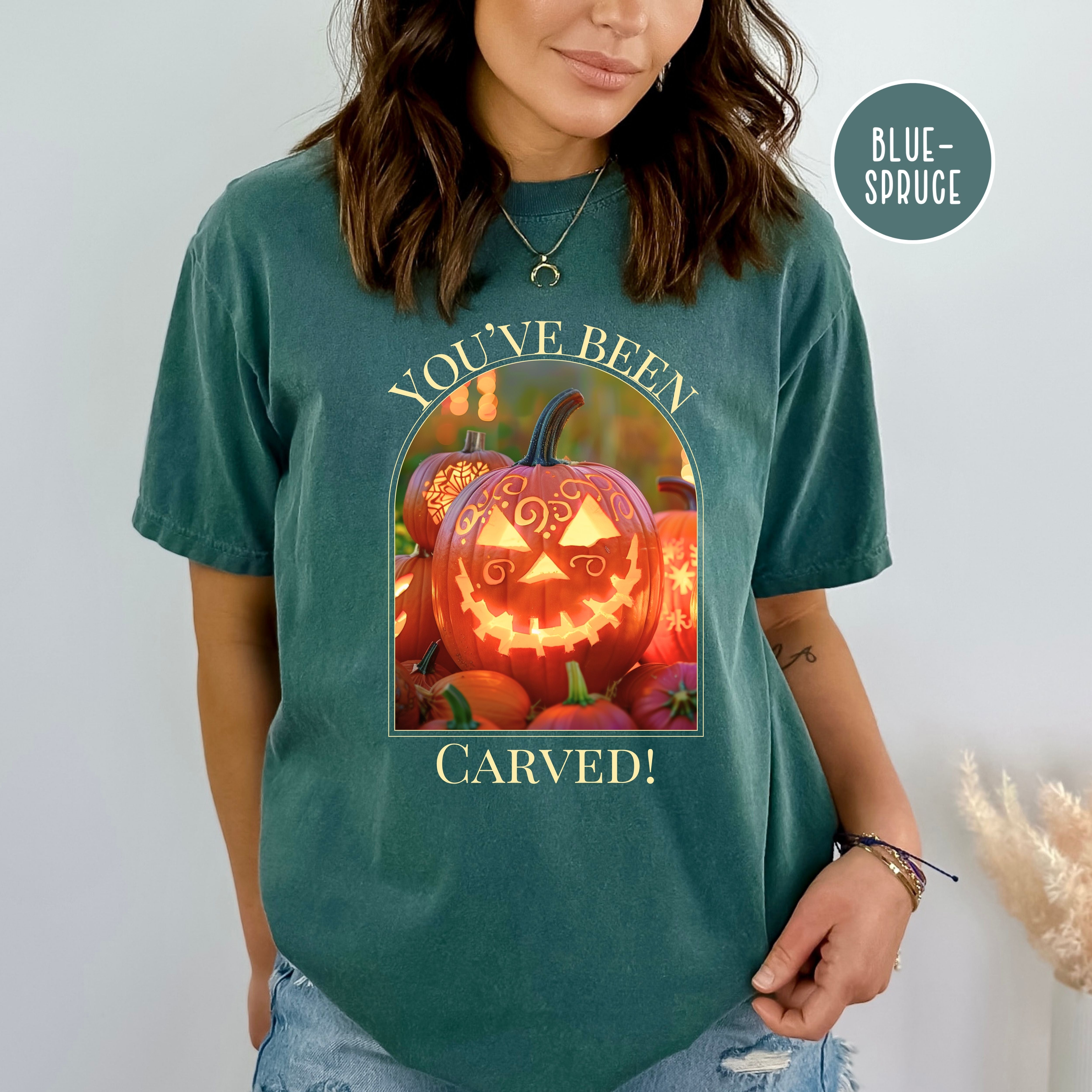 Funny Jack-O-Lantern Halloween Comfort Colors® Tee