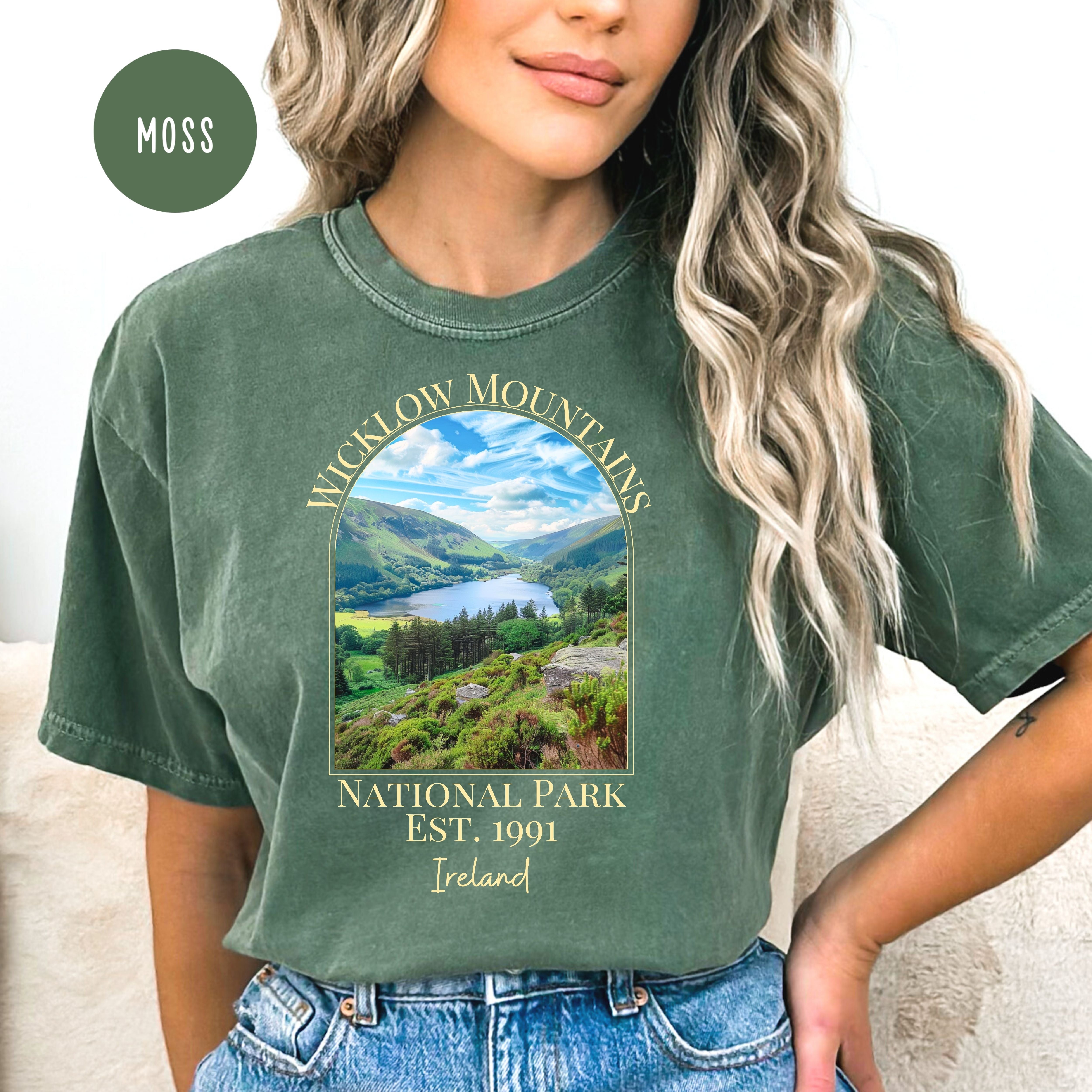 Wicklow Mountains National Park Ireland Comfort Colors® Tee