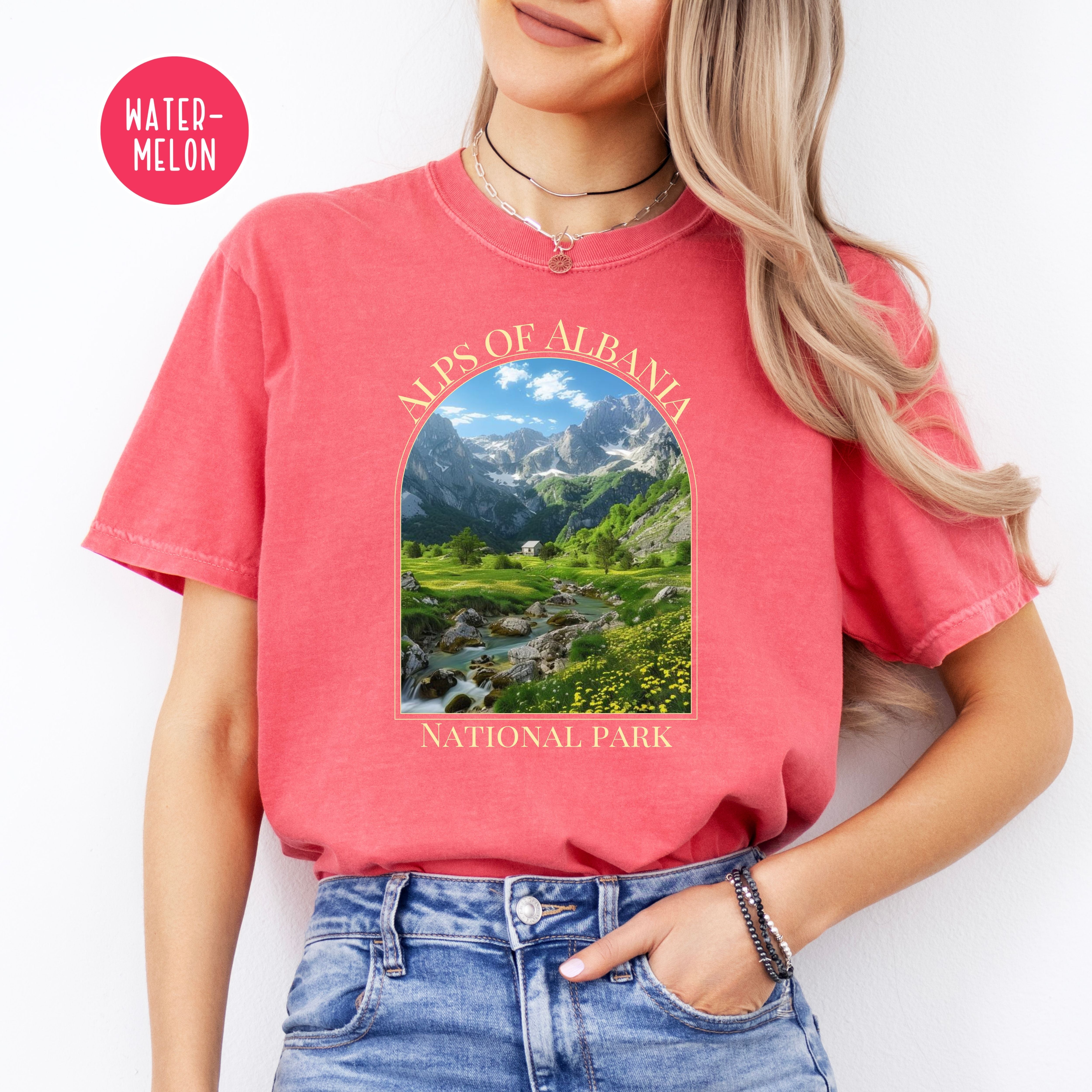 Alps of Albania National Park Comfort Colors® Tee