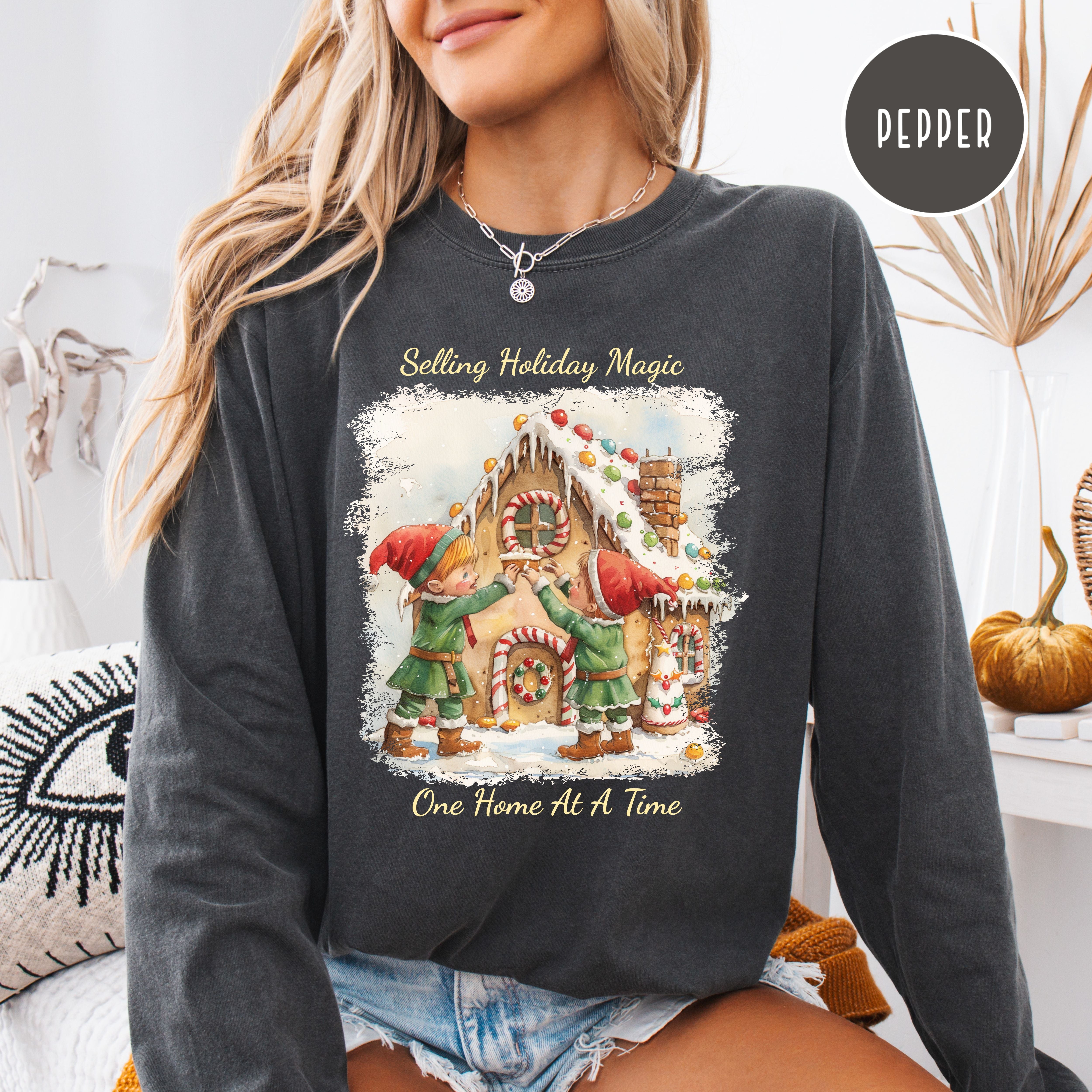 Real Estate Agent Christmas Gift Shirt, Selling Magic One Home At A Time