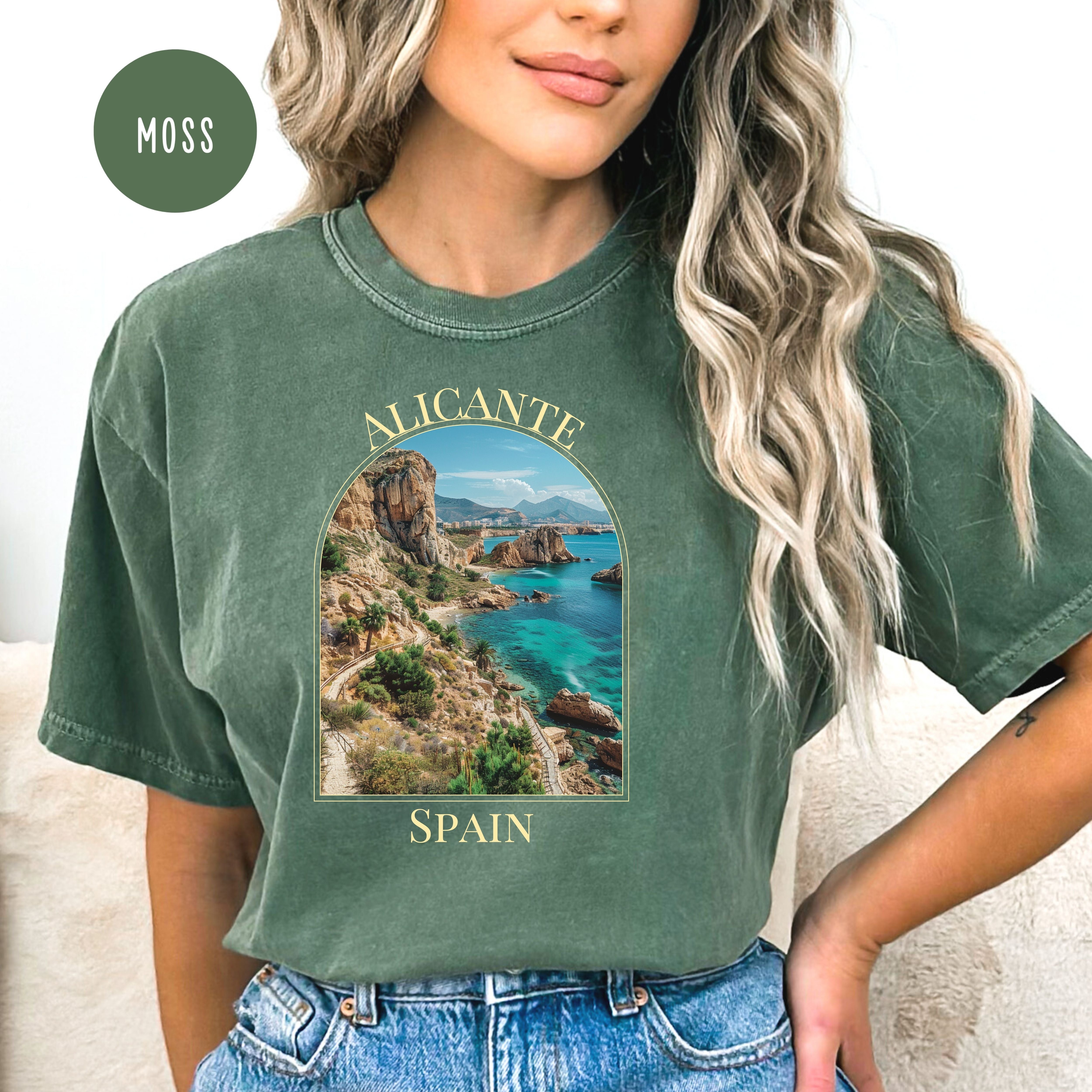 Alicante Spain Comfort Colors® Beach Tee