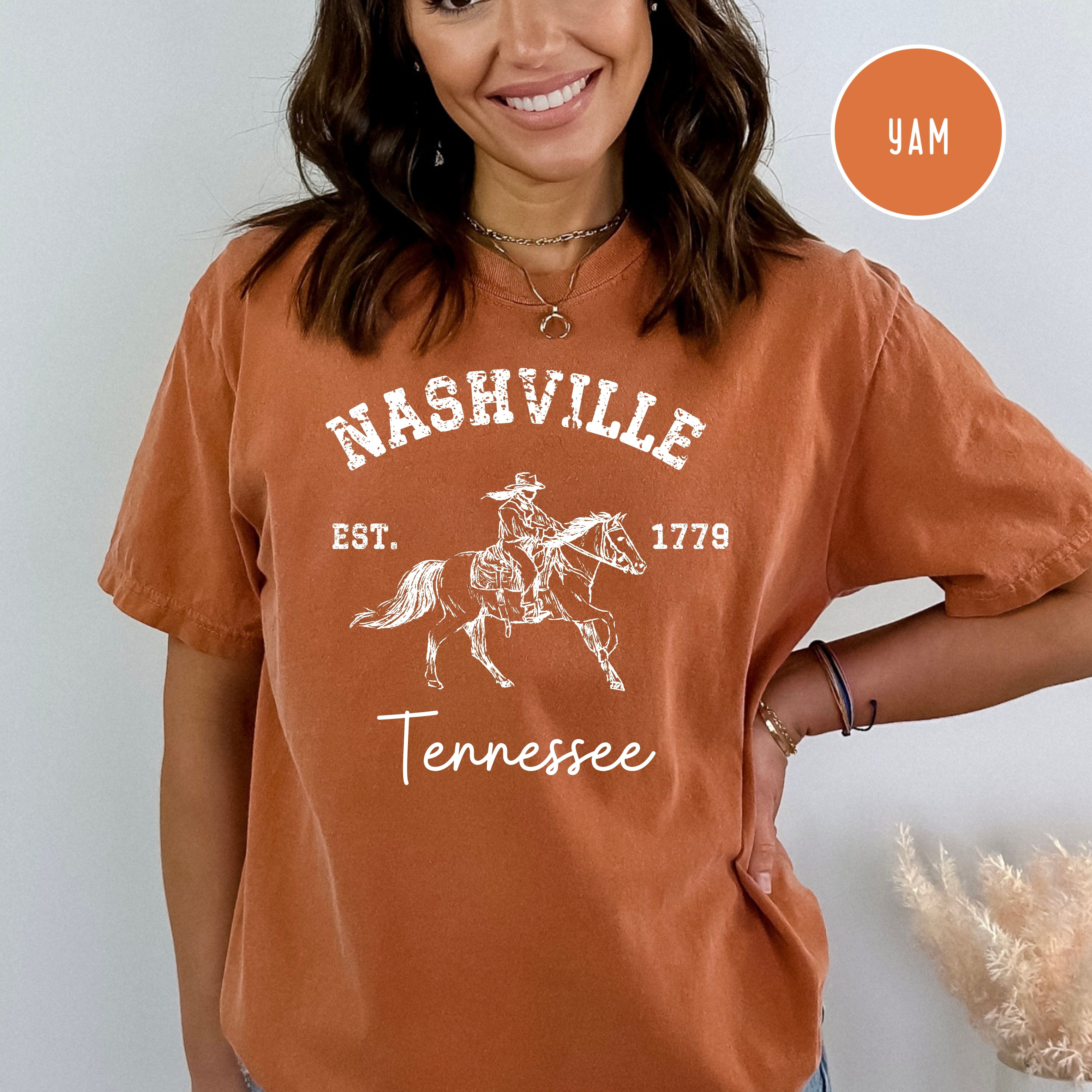 Nashville Tennessee Grunge Style Comfort Colors® Tee