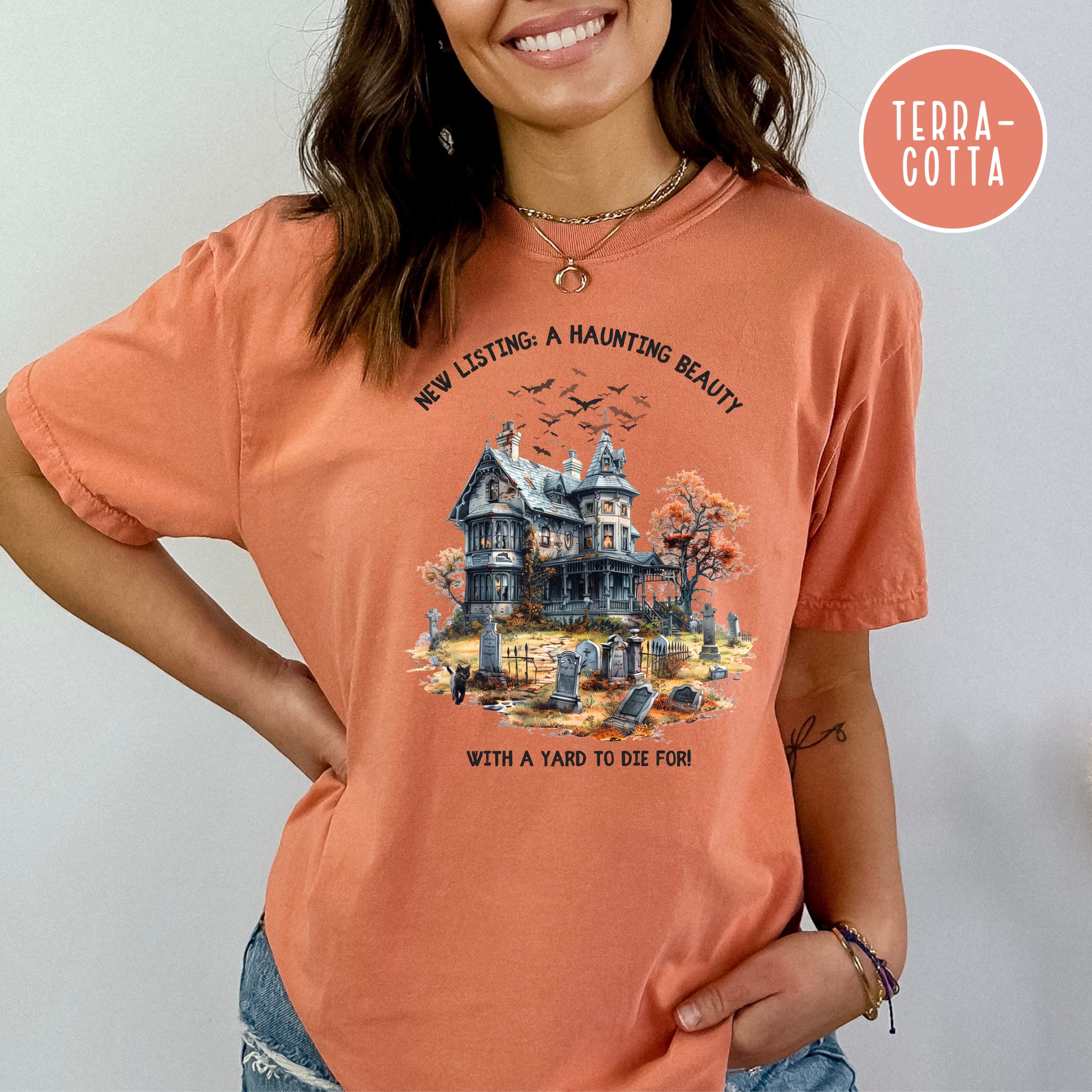 Funny Real Estate Agent Comfort Colors® Halloween Tee