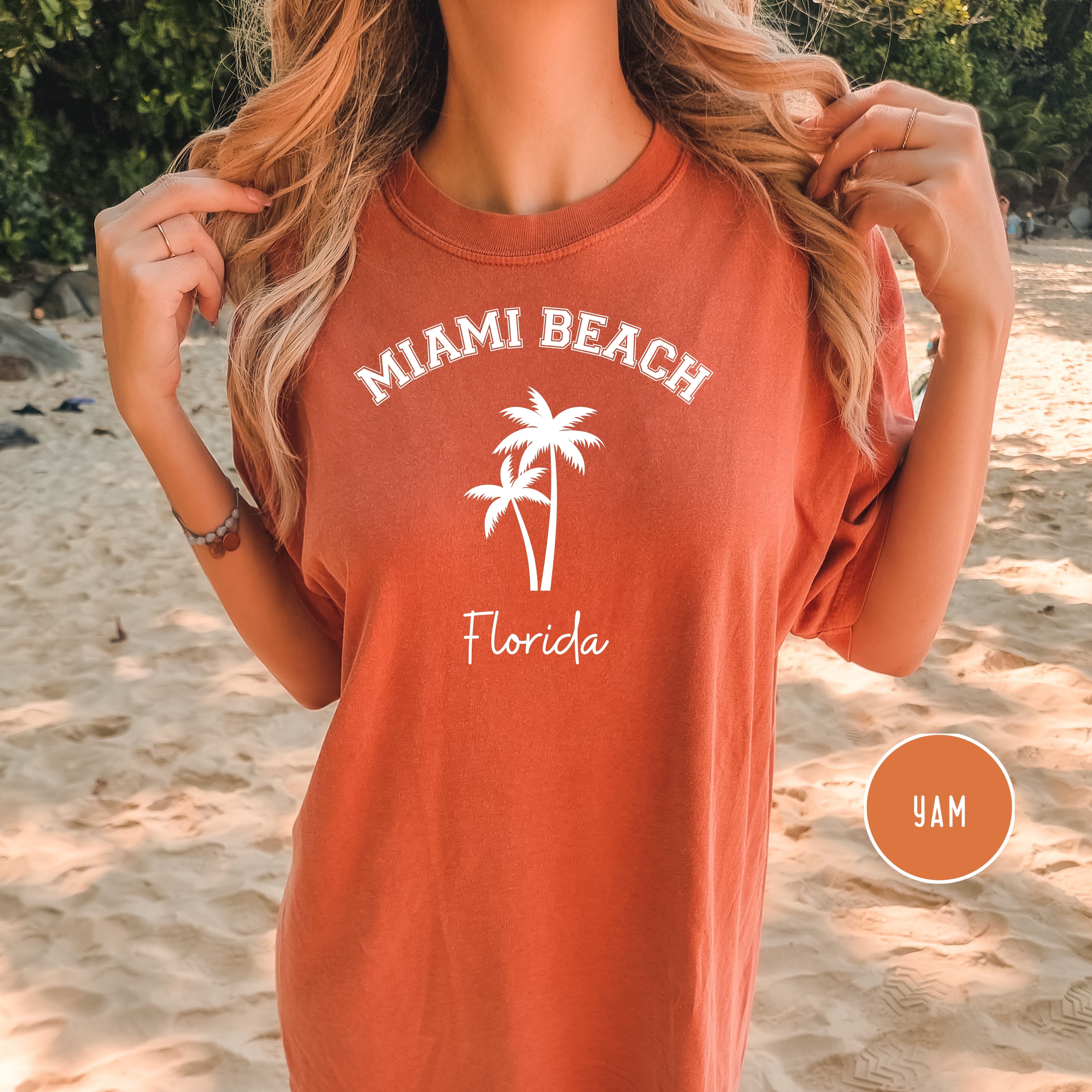 Miami Beach Florida Comfort Colors Tee