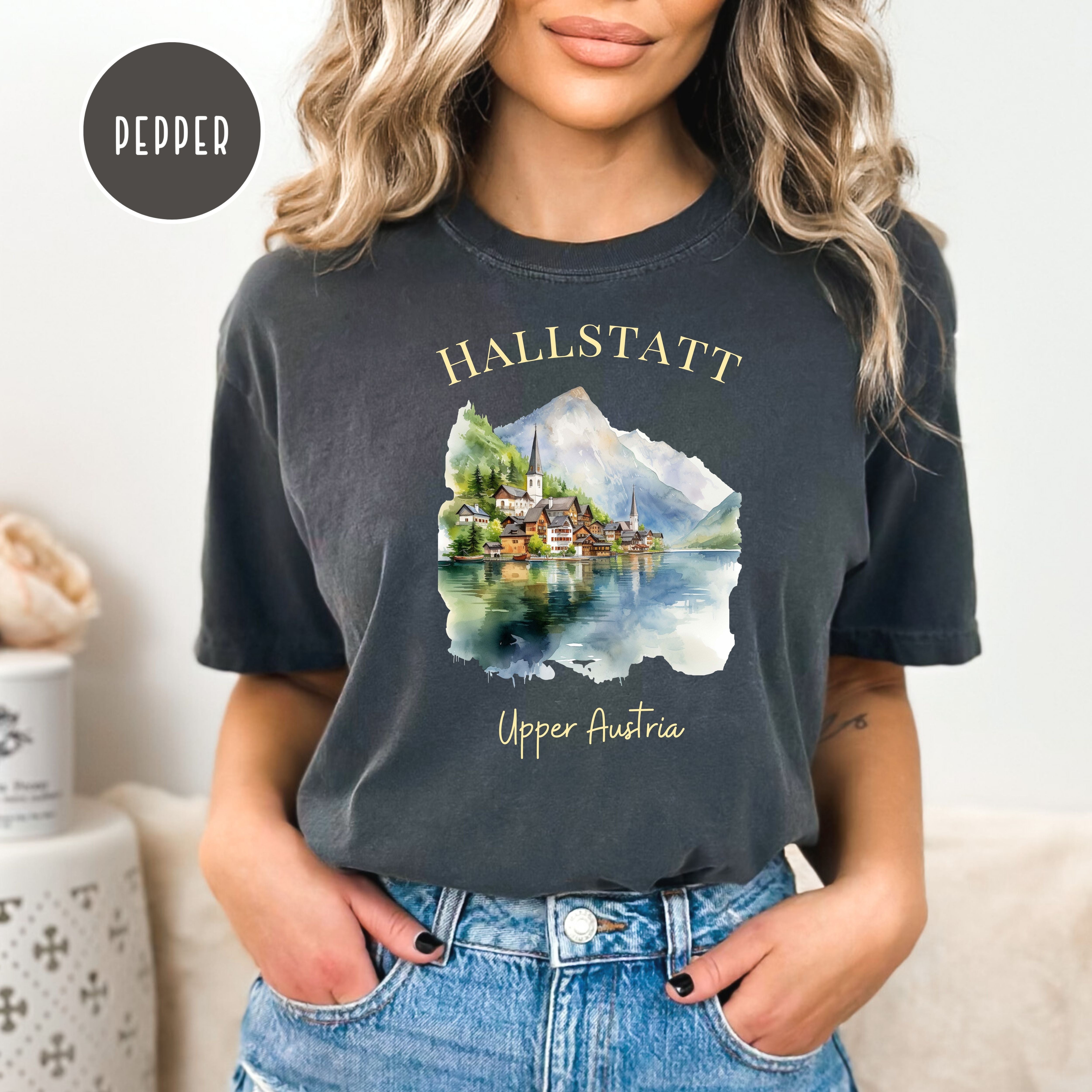 Hallstatt Upper Austria Comfort Colors® Tee
