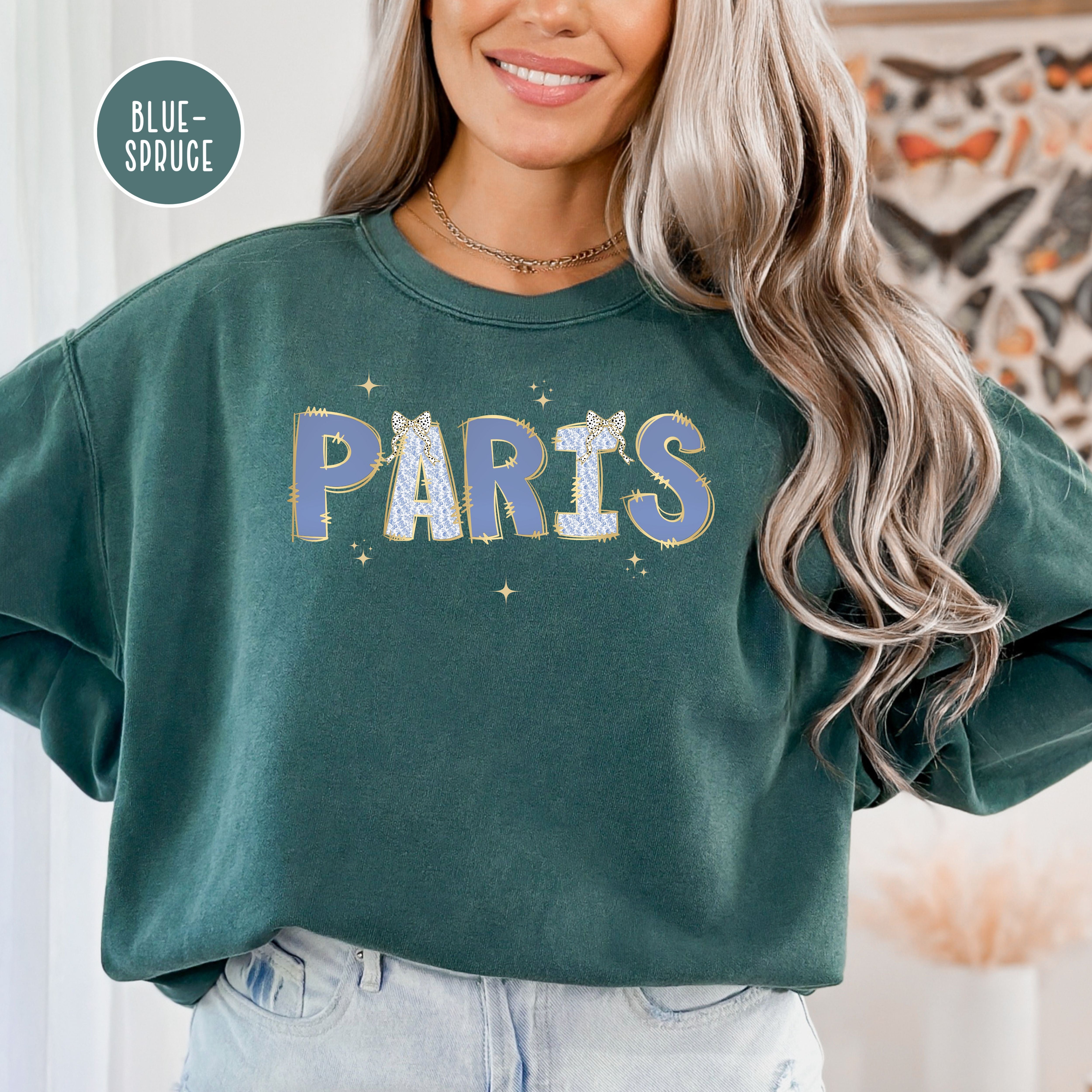 Paris Coquettish Comfort Colors® Sweatshirt