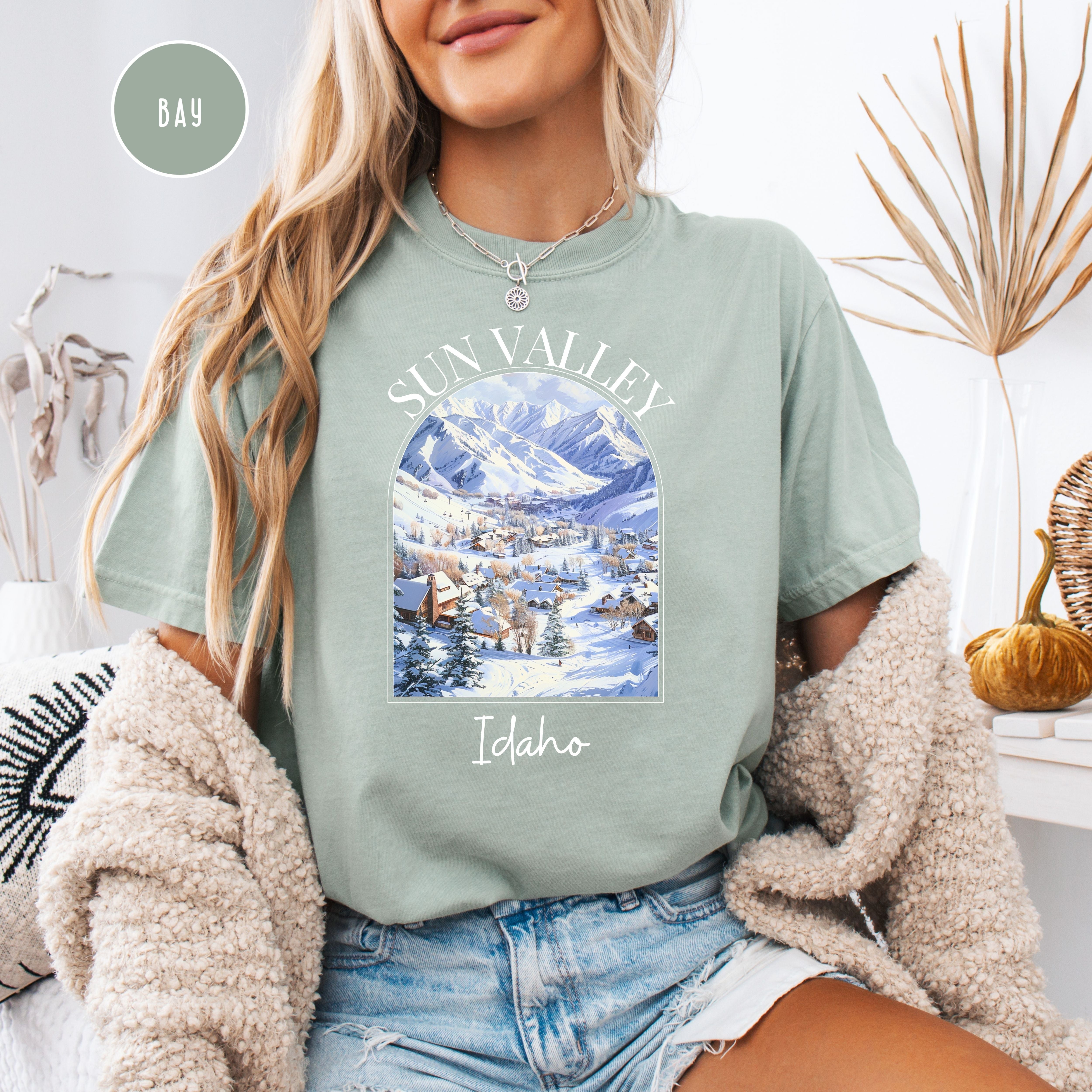 Sun Valley Idaho Comfort Colors® Tee