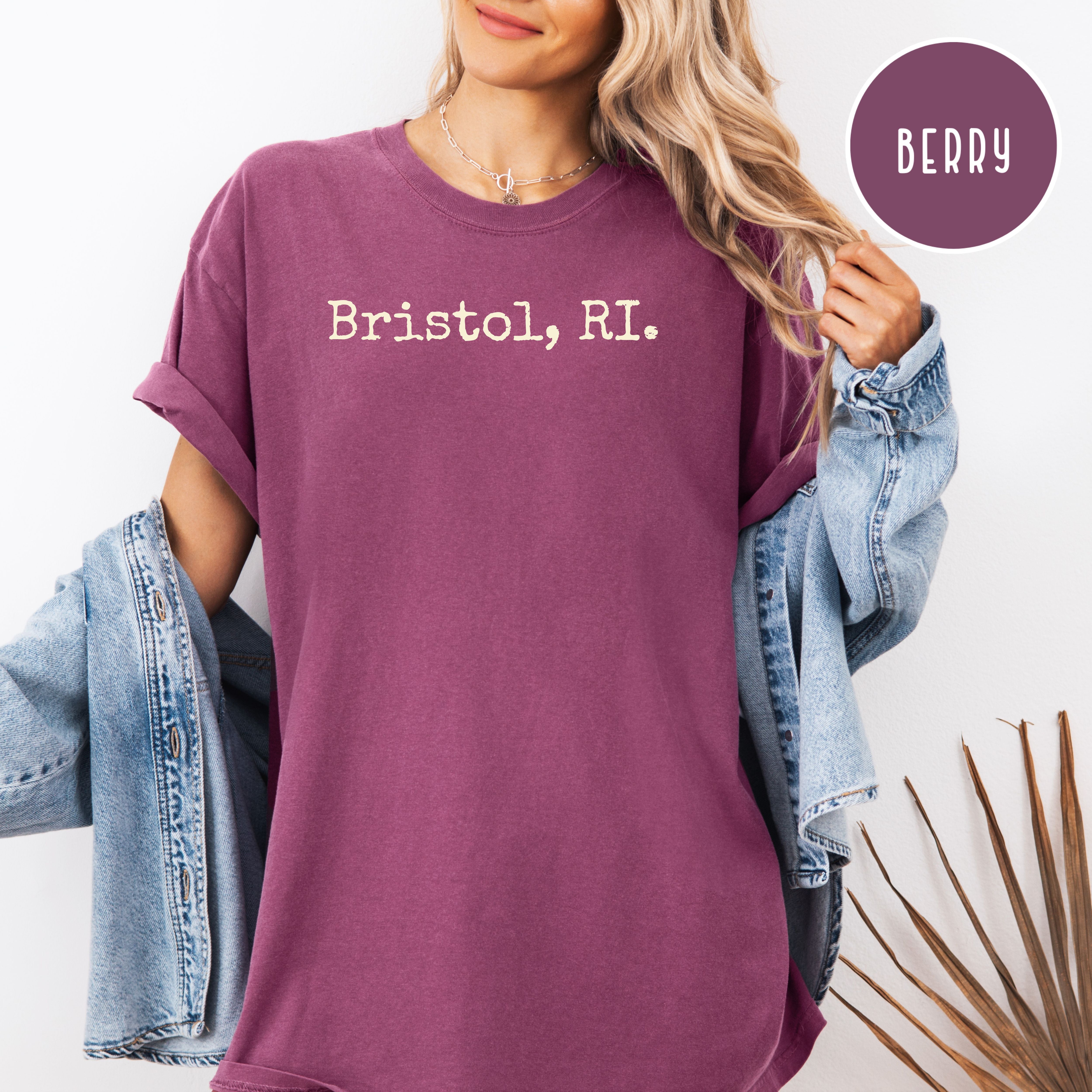 Bristol Rhode Island Comfort Colors Tee