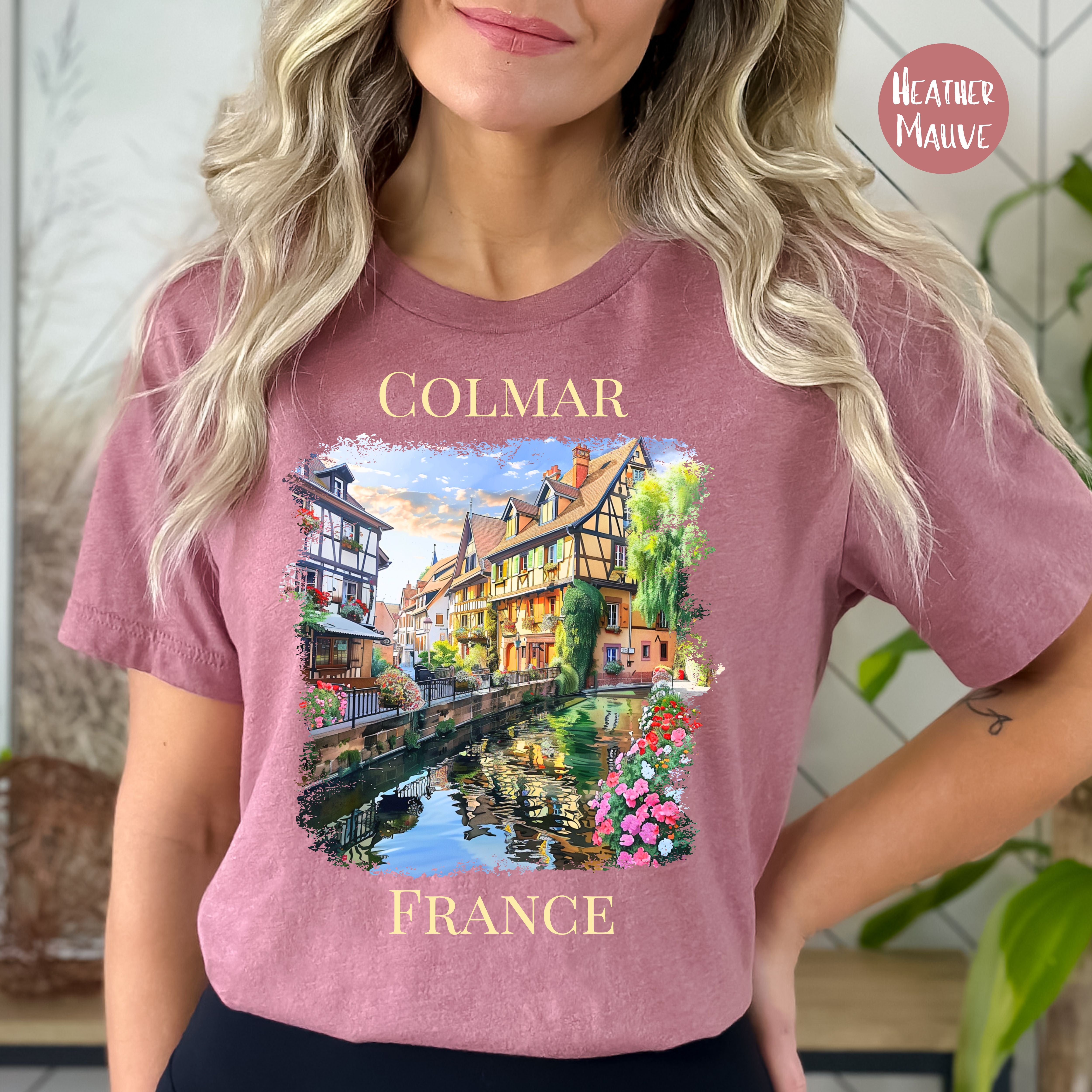 Colmar France Bella Canvas Vacation Gift Shirt