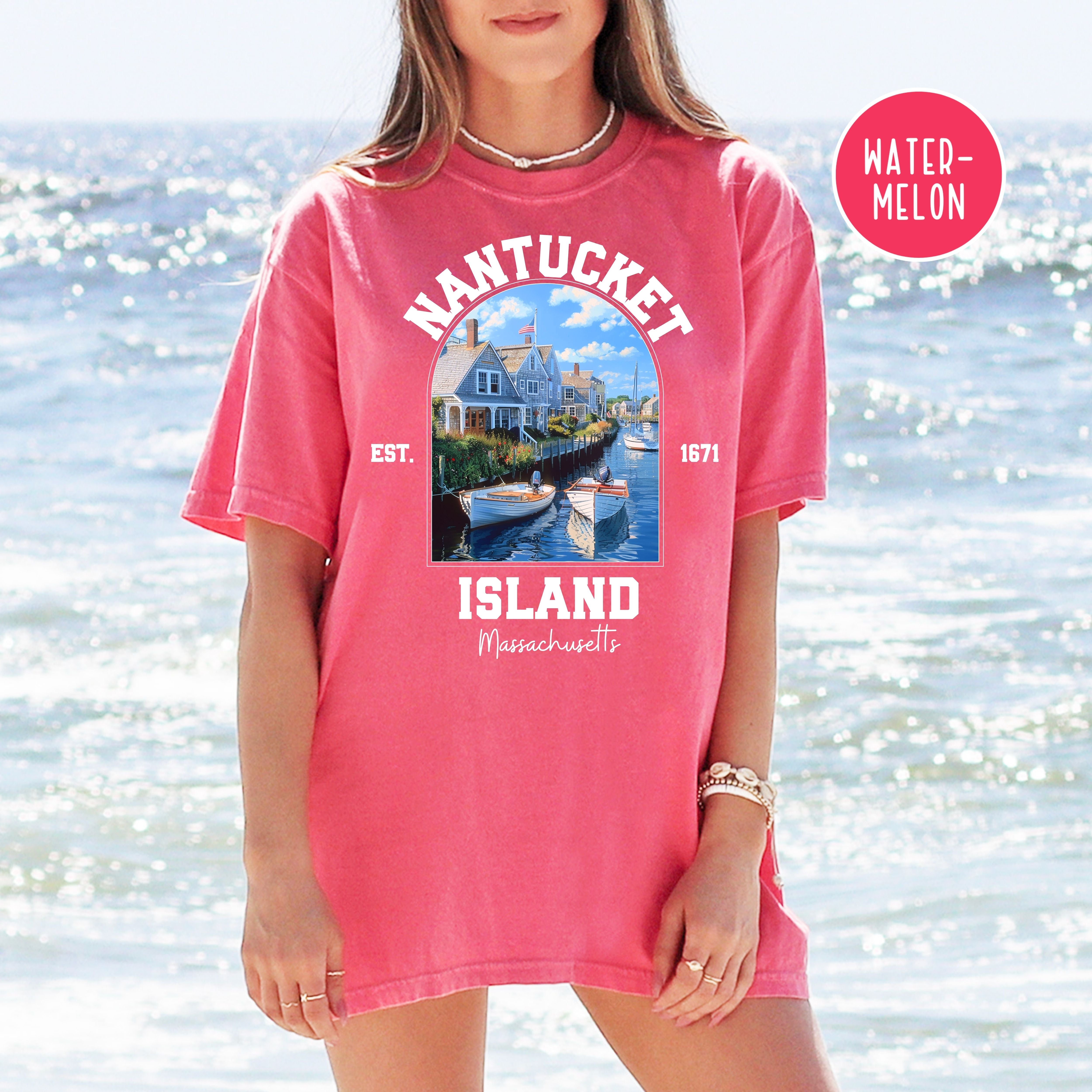Nantucket Island Comfort Colors® Tee