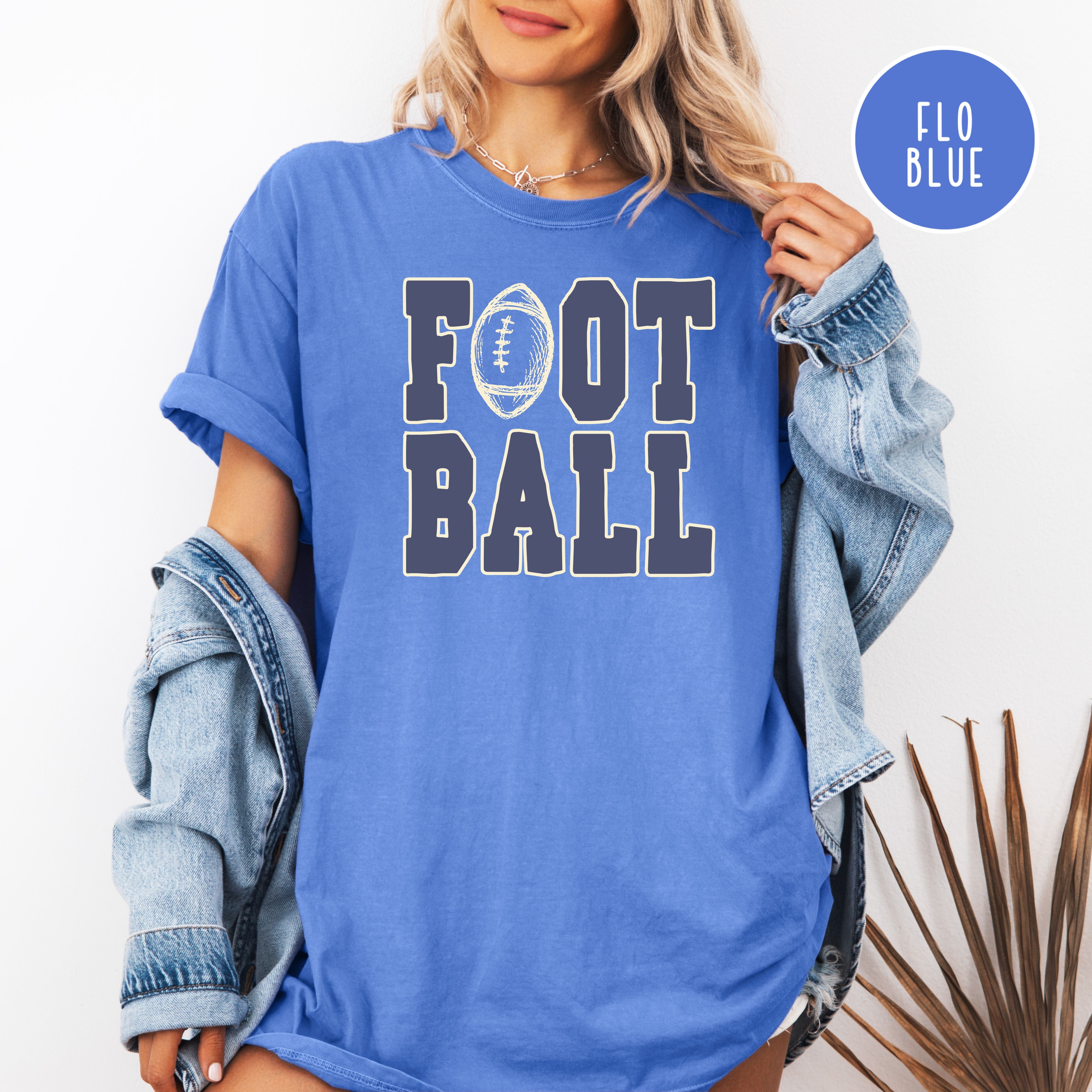 Football Comfort Colors Unisex Gift Shirt for Football Fan
