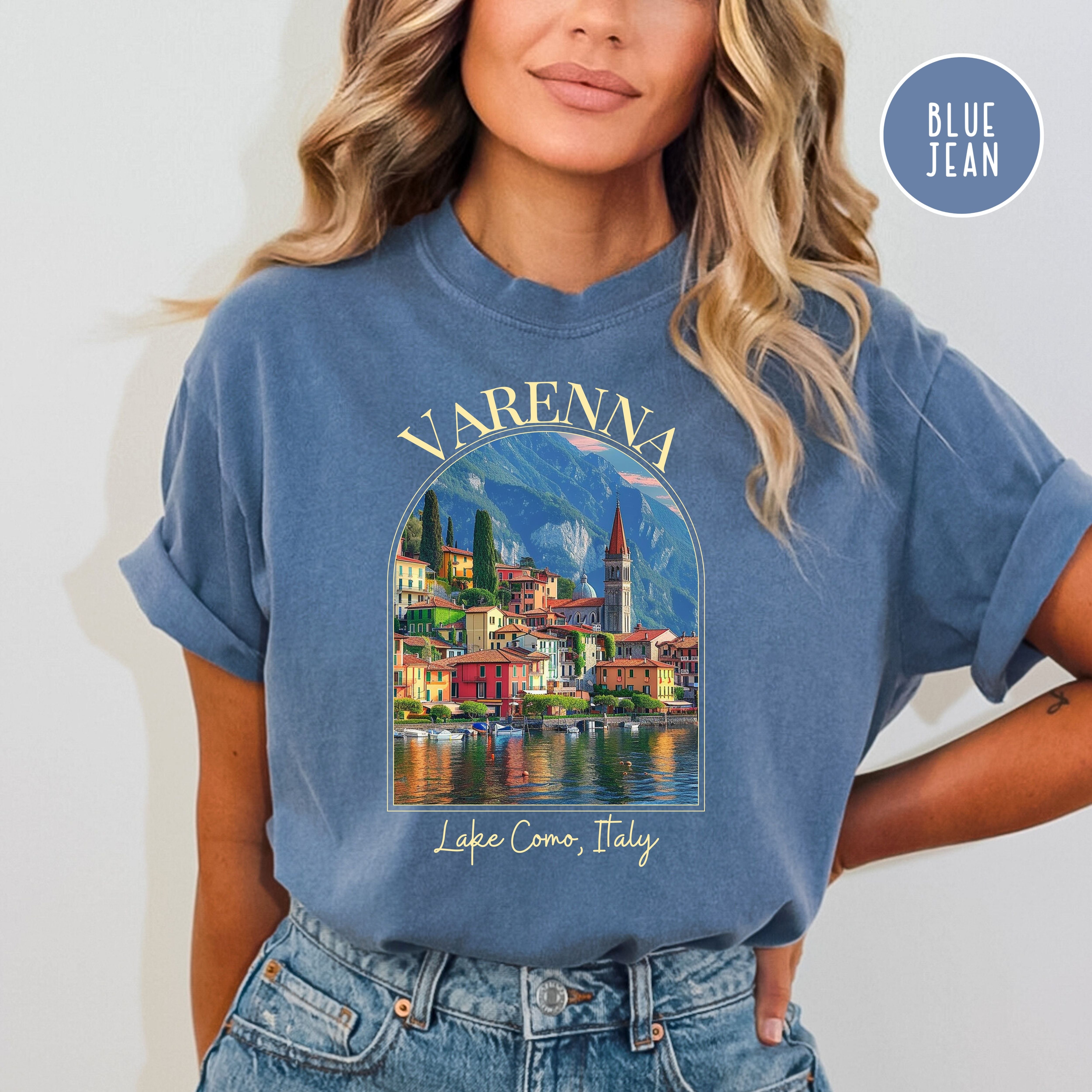 Varenna Lake Como Italy Comfort Colors® Tee