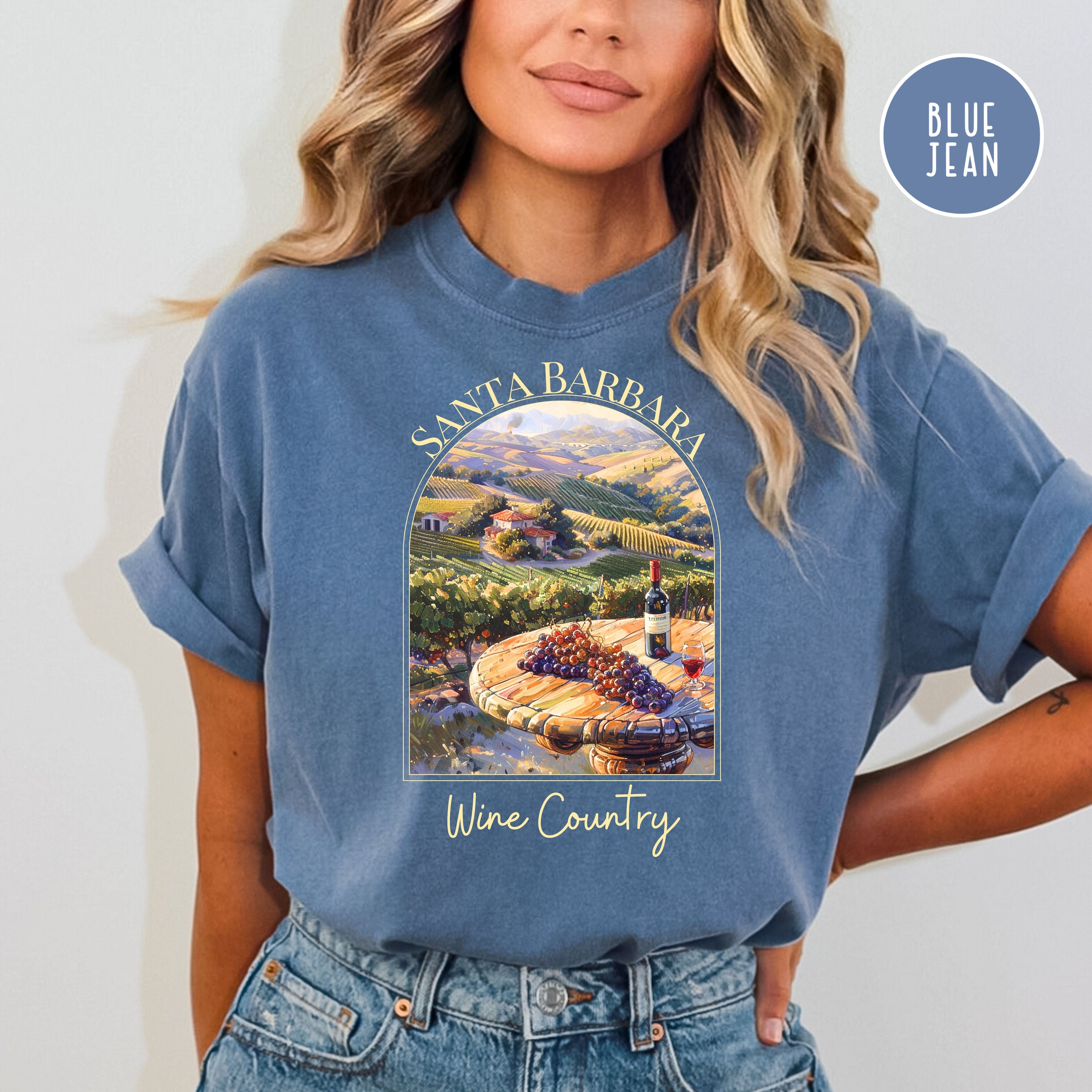 Santa Barbara Wine Country Comfort Colors® Tee